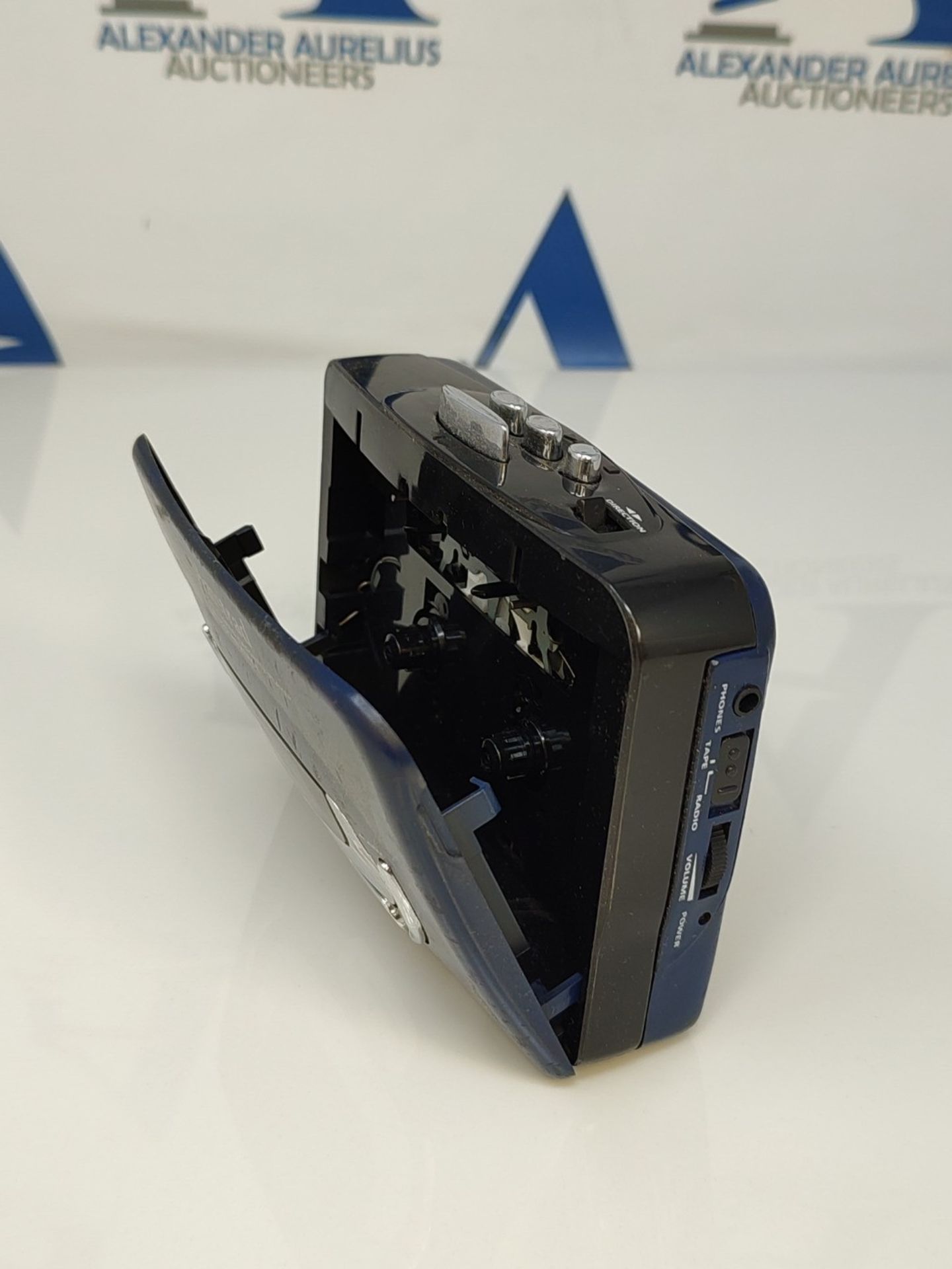 Amstrad FD50 Personal Radio Cassette Player, Blue - Bild 2 aus 2