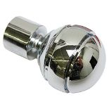 RRP £52.00 Gardinia Ornament Ball Ø 20 mm Chrom, Metal, Chrome X4