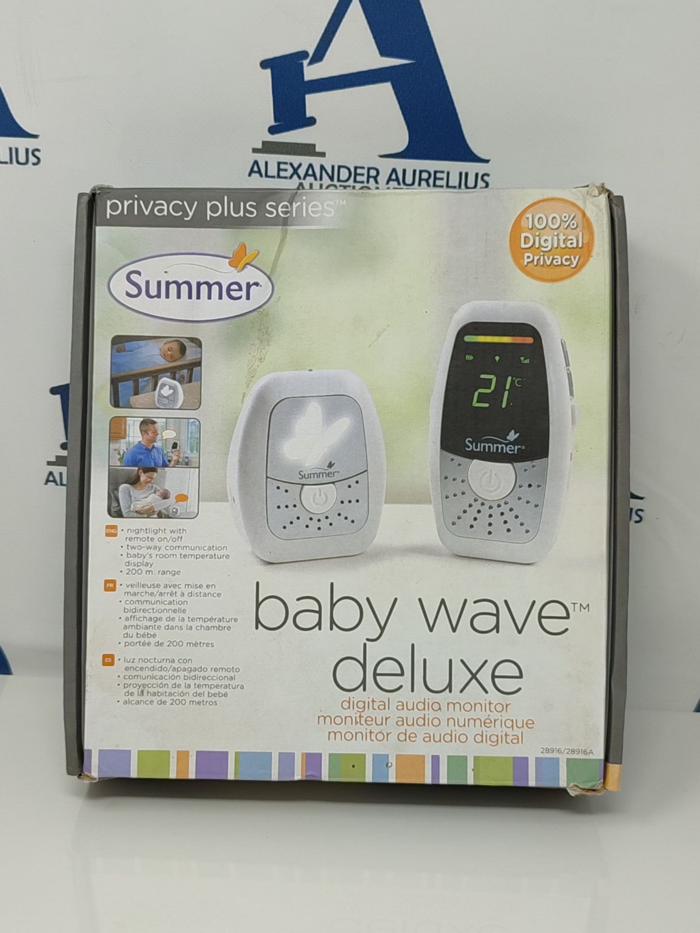 Interfon bi-directional - BabyWave Delux, 28916, Summer Infant