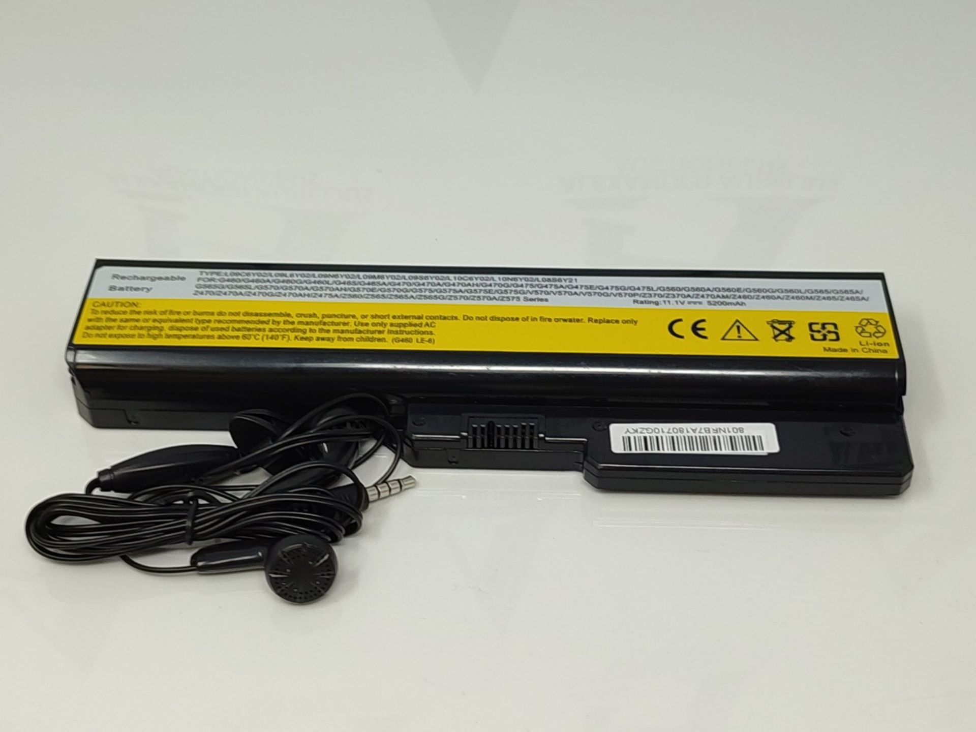 Battery for LENOVO G460, 11.1V, 4400mAh, Li-Ion - Image 2 of 2