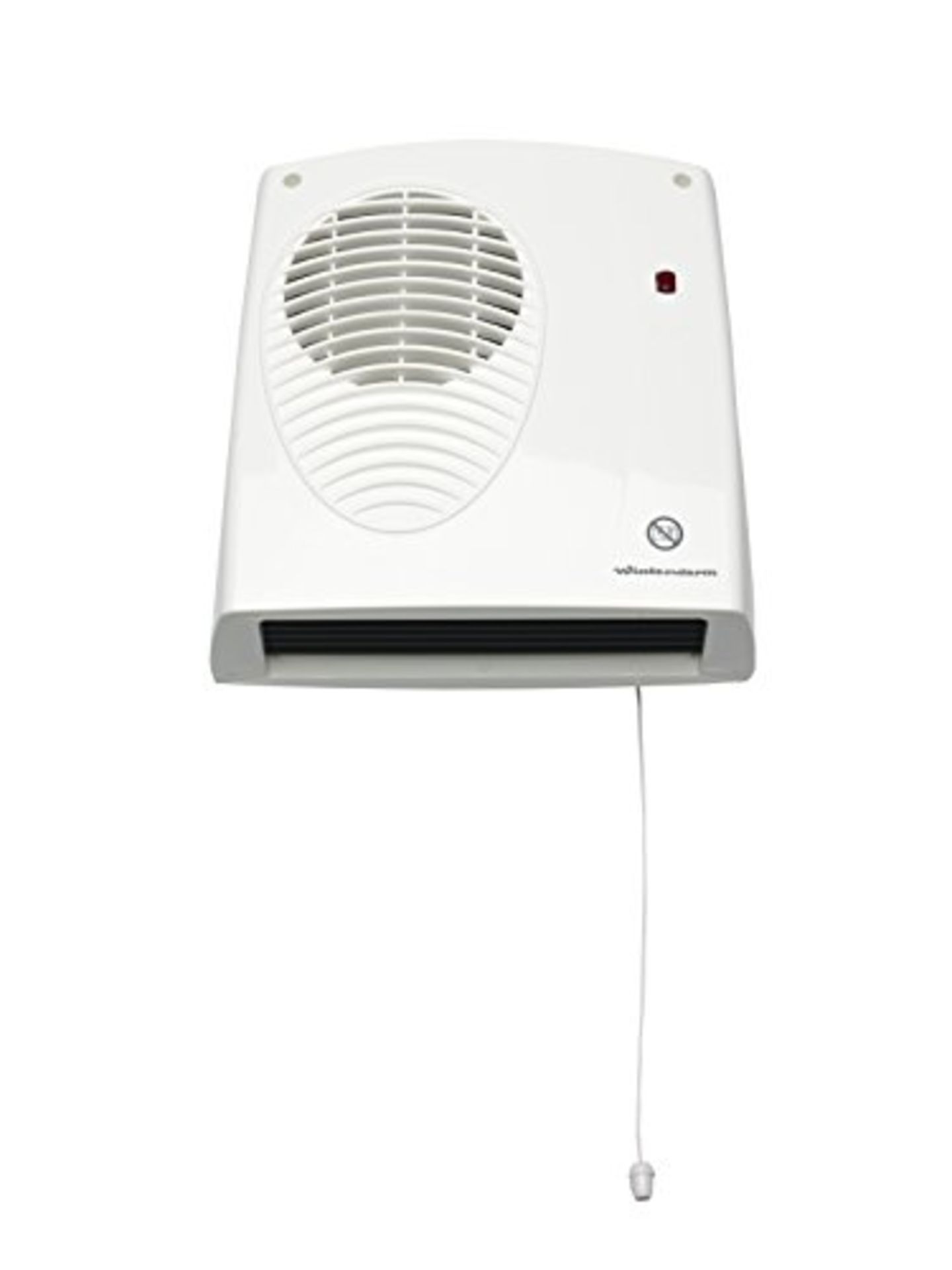 RRP £51.00 Winterwarm WWDF20E 2KW Downflow Heater IP22 Rated, Pull Cord, 30 Minute Run Time, Auto