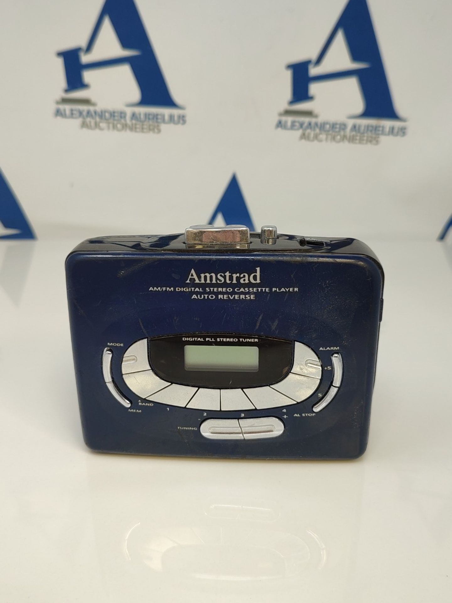Amstrad FD50 Personal Radio Cassette Player, Blue