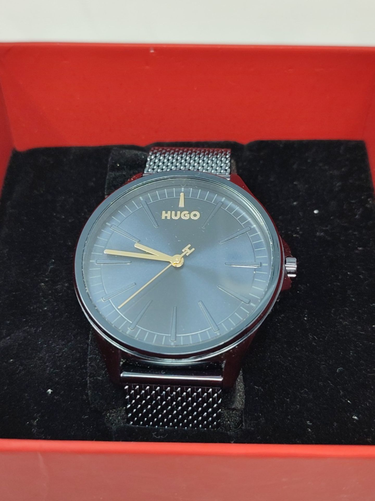 RRP £149.00 HUGO Men's Analogue Quartz Watch with Stainless Steel Strap 1530136 - Bild 3 aus 3