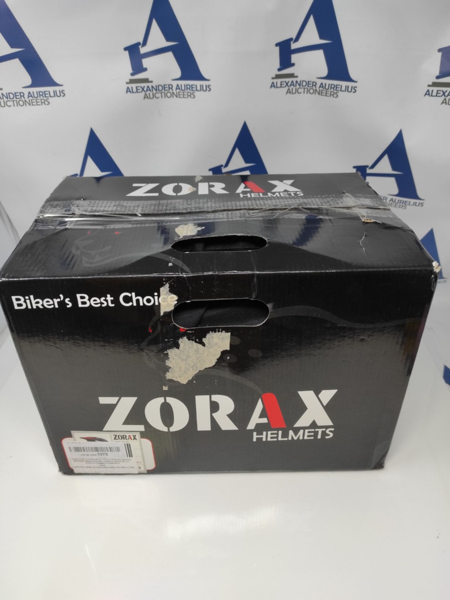 Zorax ZOR-X19 Red M (51-52cm) PREDATOR Kids Motorbike Motocross MX Helmet ECE 2206 & G - Bild 2 aus 2