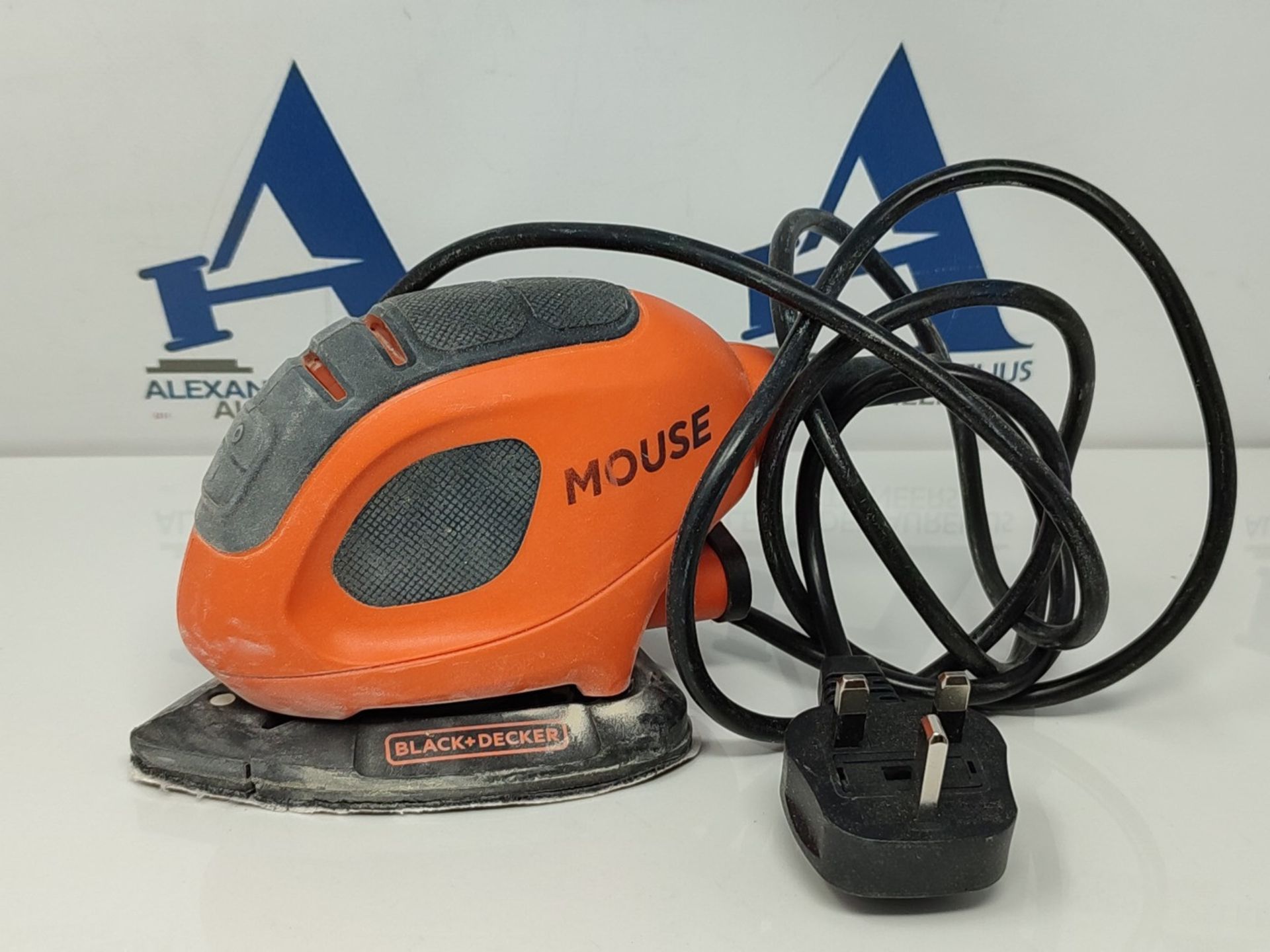 BLACK+DECKER 55 W Detail Mouse Electric Sander with 6 Sanding Sheets, BEW230-GB - Image 3 of 3