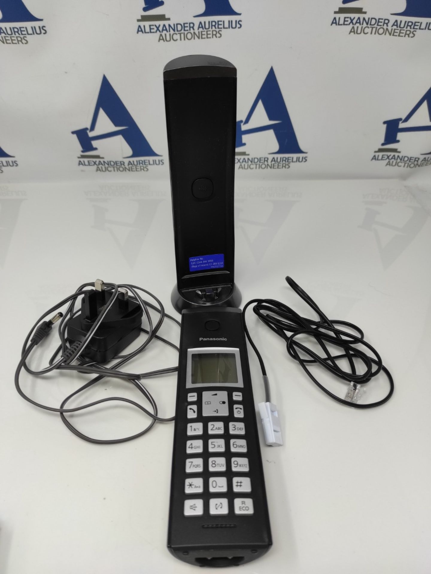 RRP £54.00 Panasonic KX-TGK220 Designer Cordless Phone, with answerphone, call blocker and do not - Bild 3 aus 3