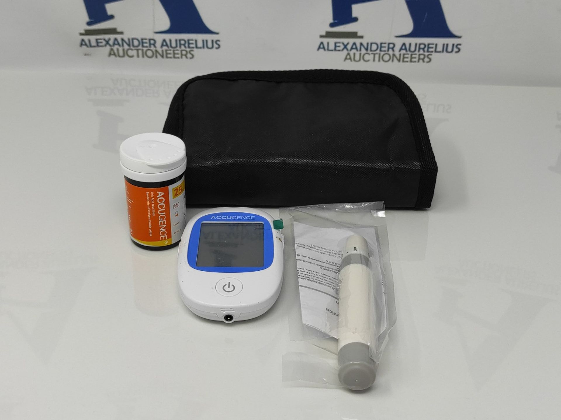 ACCUGENCE Home Uric Acid Test Kit With 3in1 Uric Acid Meter 25Pcs Uric Acid Test Strip - Image 2 of 2