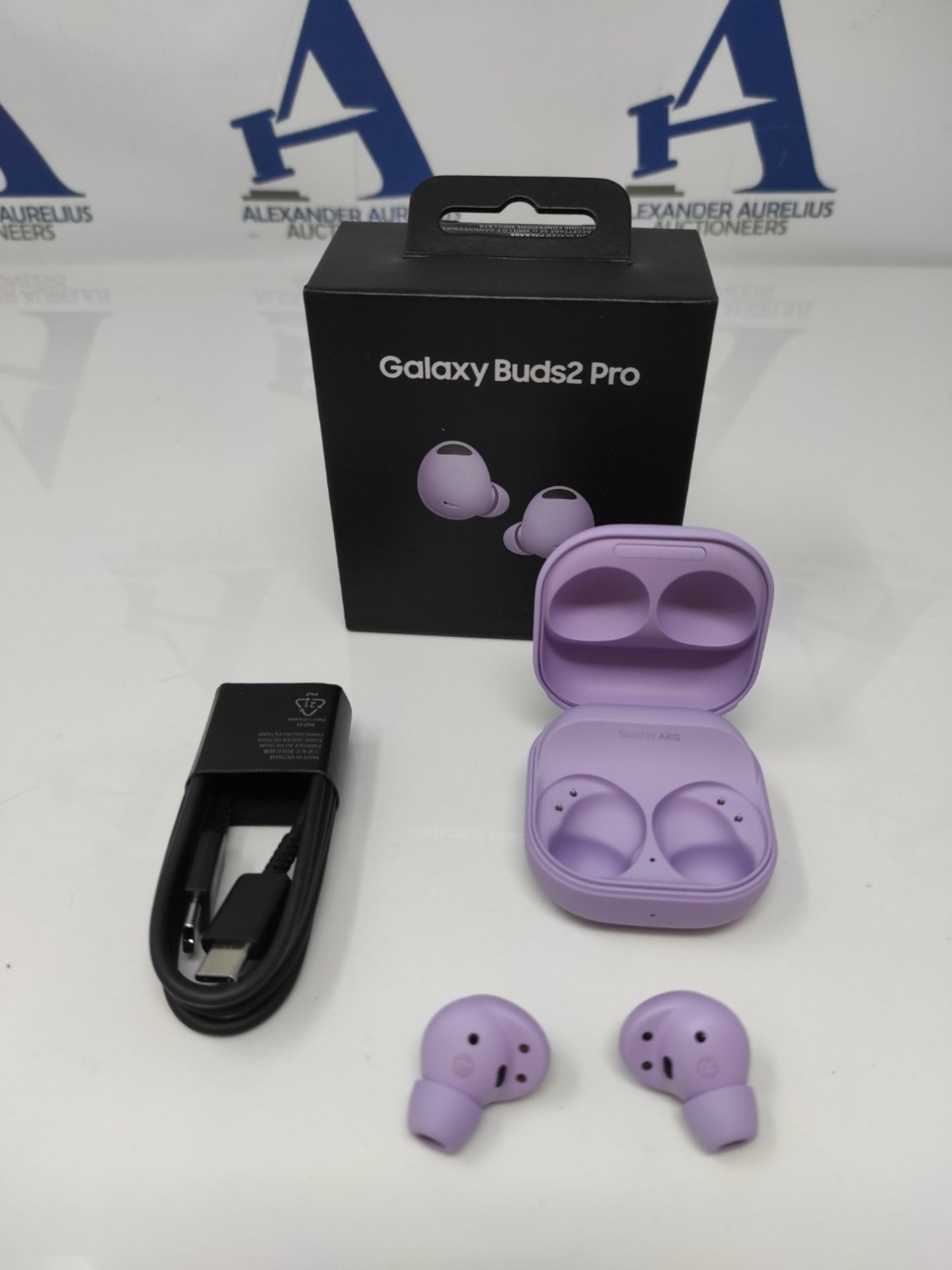 RRP £209.00 Samsung Galaxy Buds2 Pro Wireless Earphones, Bora Purple (UK Version) - Image 3 of 3