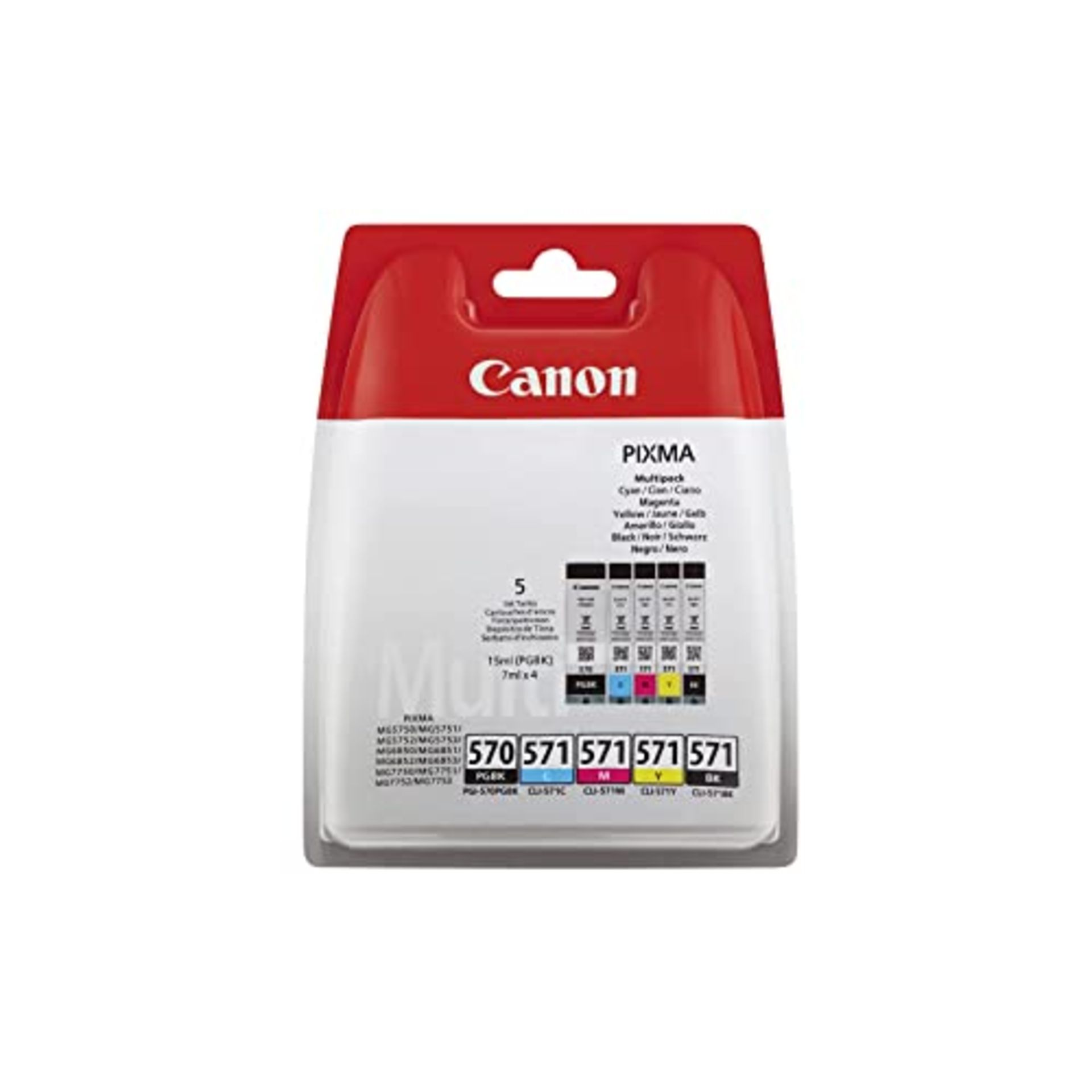 RRP £51.00 CANON Standard PGI-570/CLI-571 Ink Cartridge - Black