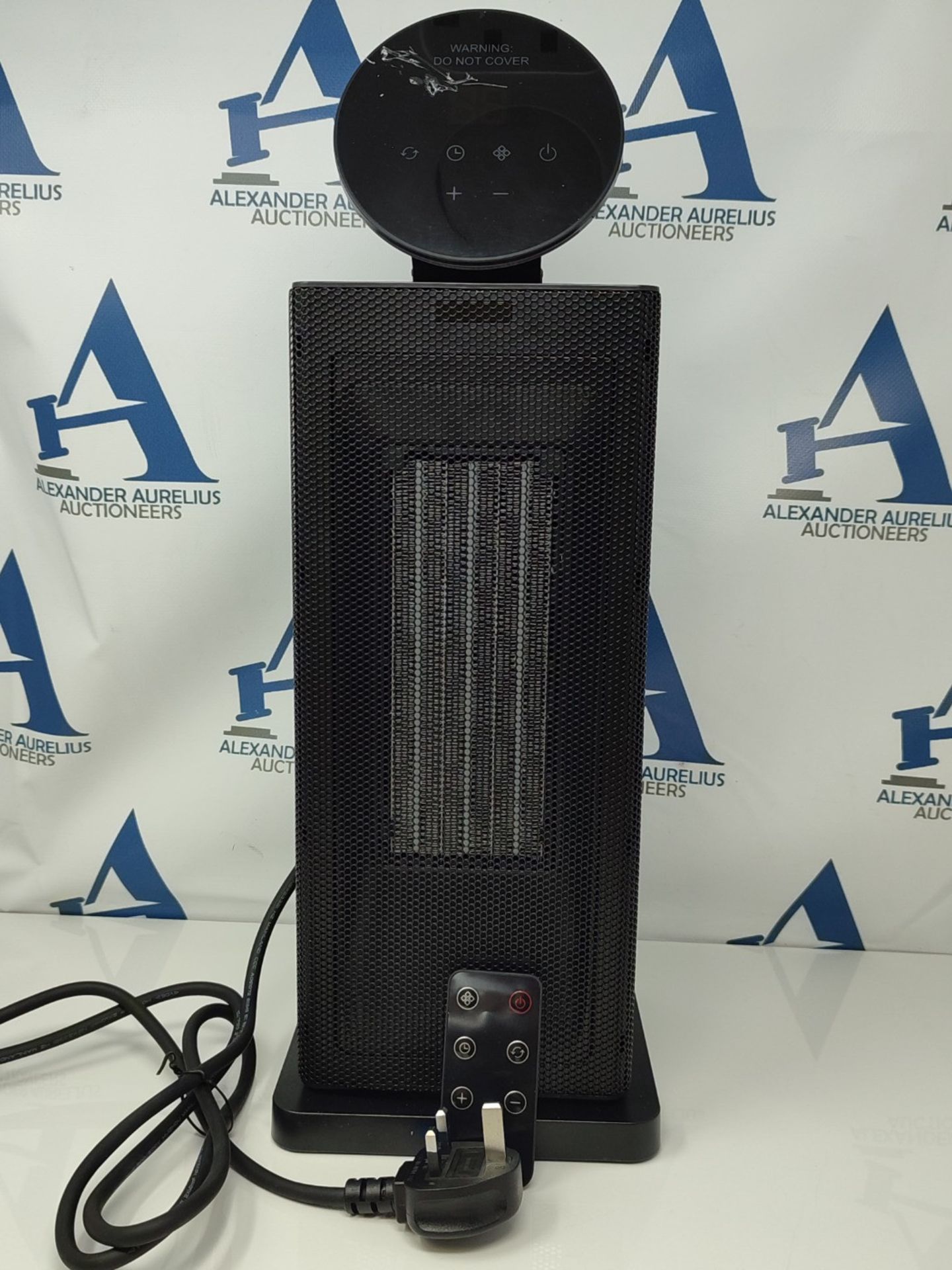 RRP £69.00 OMISOON Heater 2000W, ECO Electric Heater with 90°Oscillation, Thermostat, 24H Timer, - Image 3 of 3
