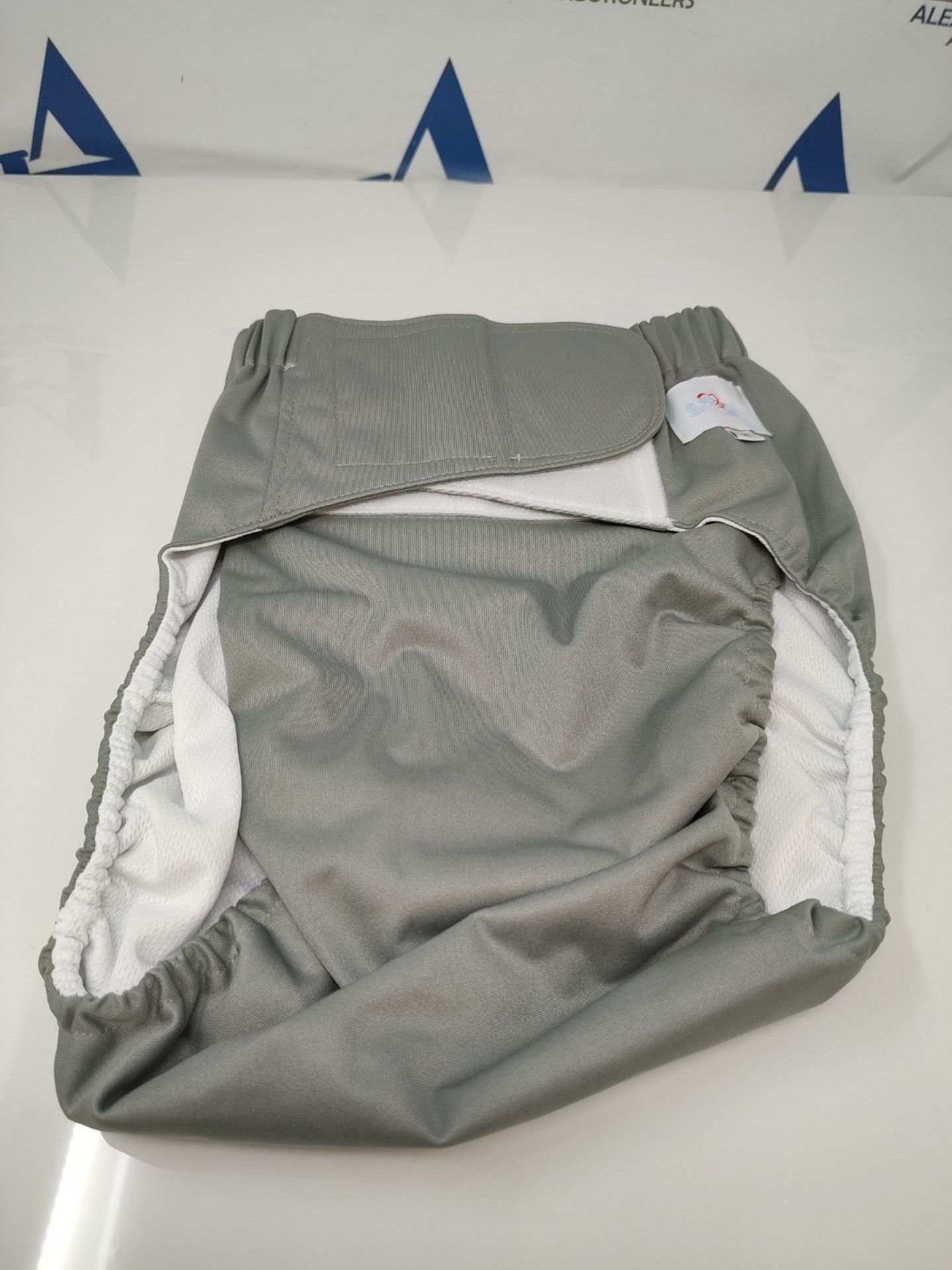 Milisten Reusable Diaper Adult Cloth Diaper Washable Elastic Adjustable Reusable Adult
