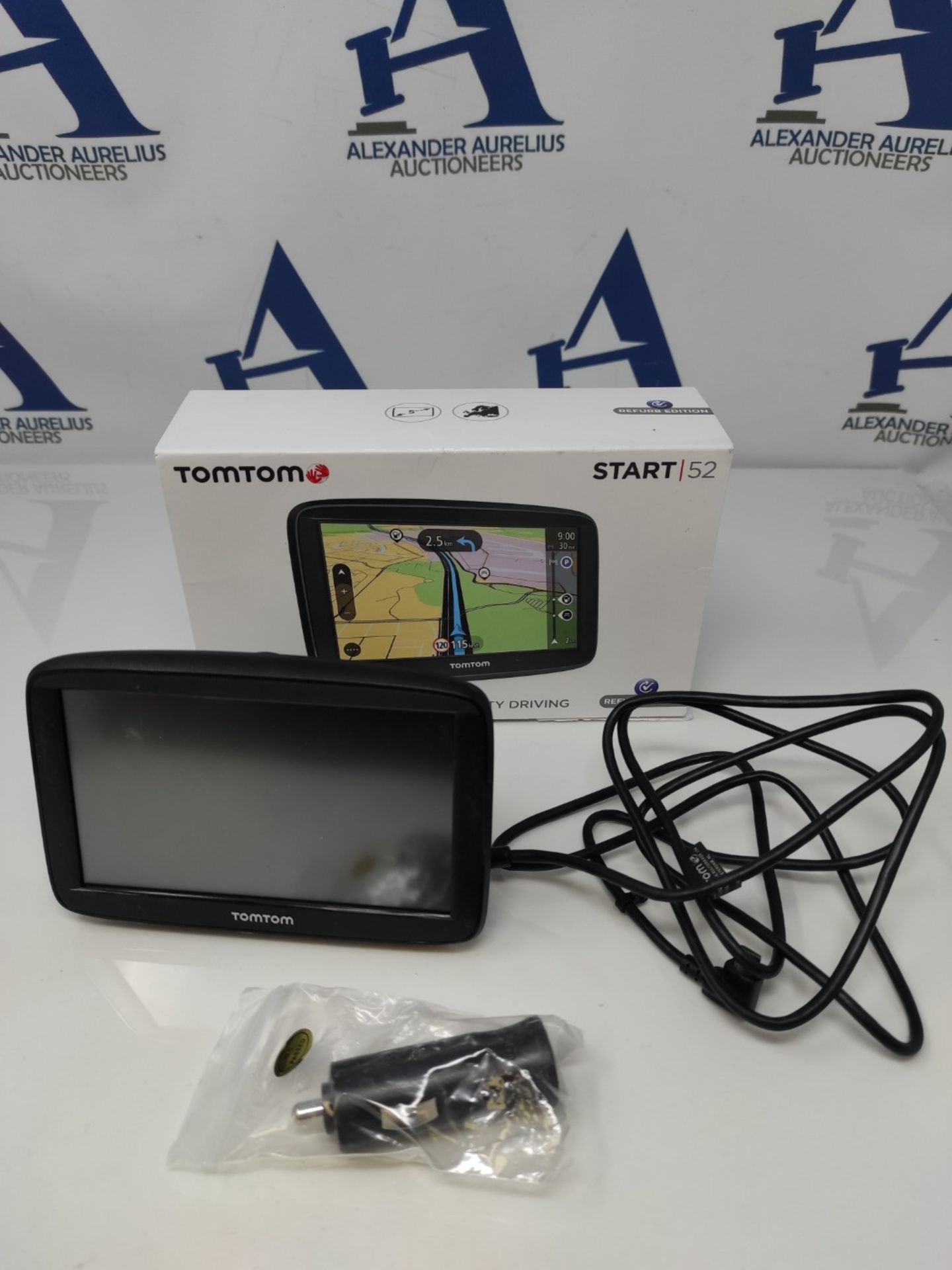 RRP £66.00 TomTom Car Sat Nav Start 52-5 Inch with EU Maps, Speed Cam Alert , Integrated Reversib - Image 2 of 2