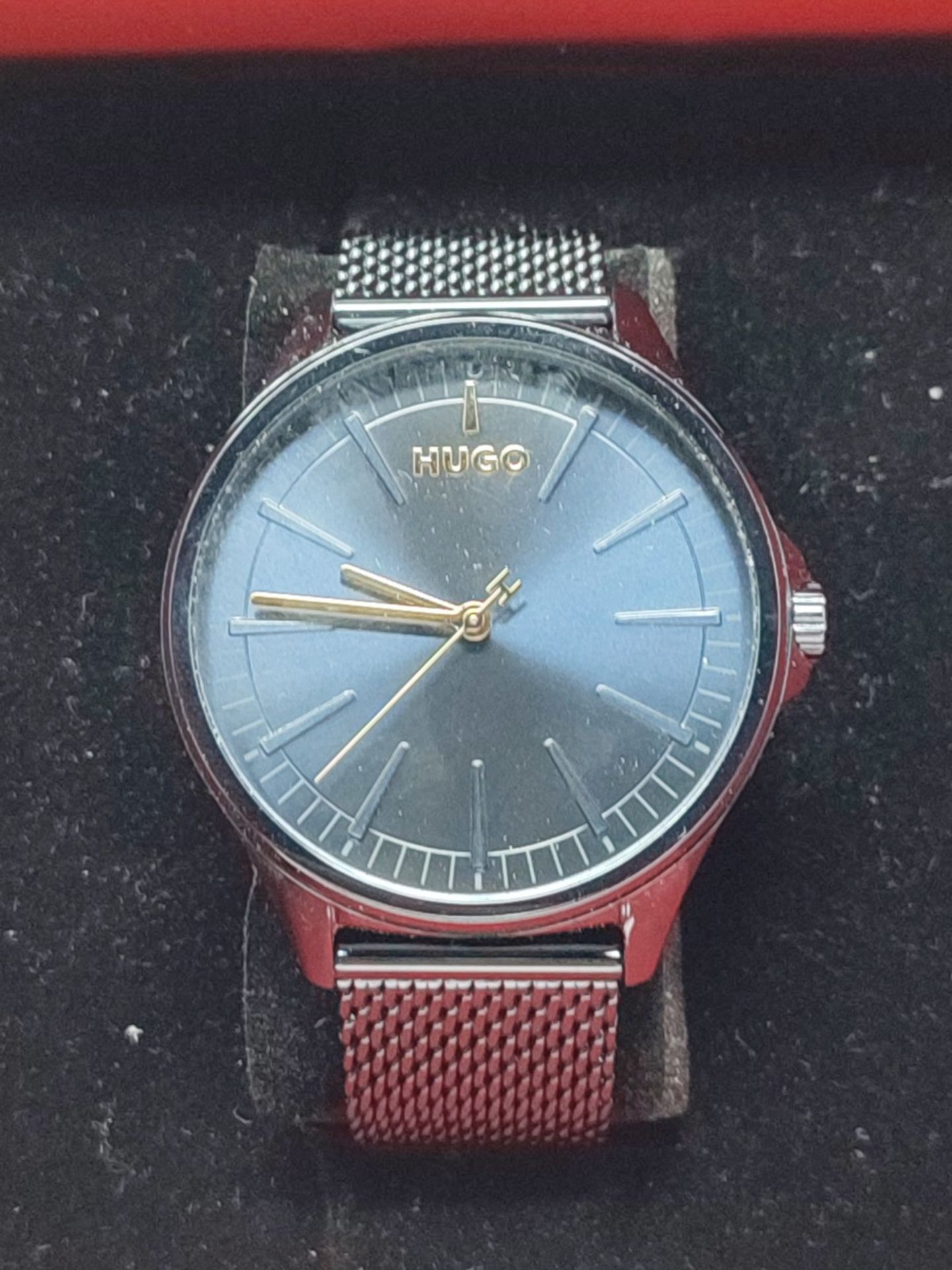 RRP £149.00 HUGO Men's Analogue Quartz Watch with Stainless Steel Strap 1530136 - Bild 2 aus 3