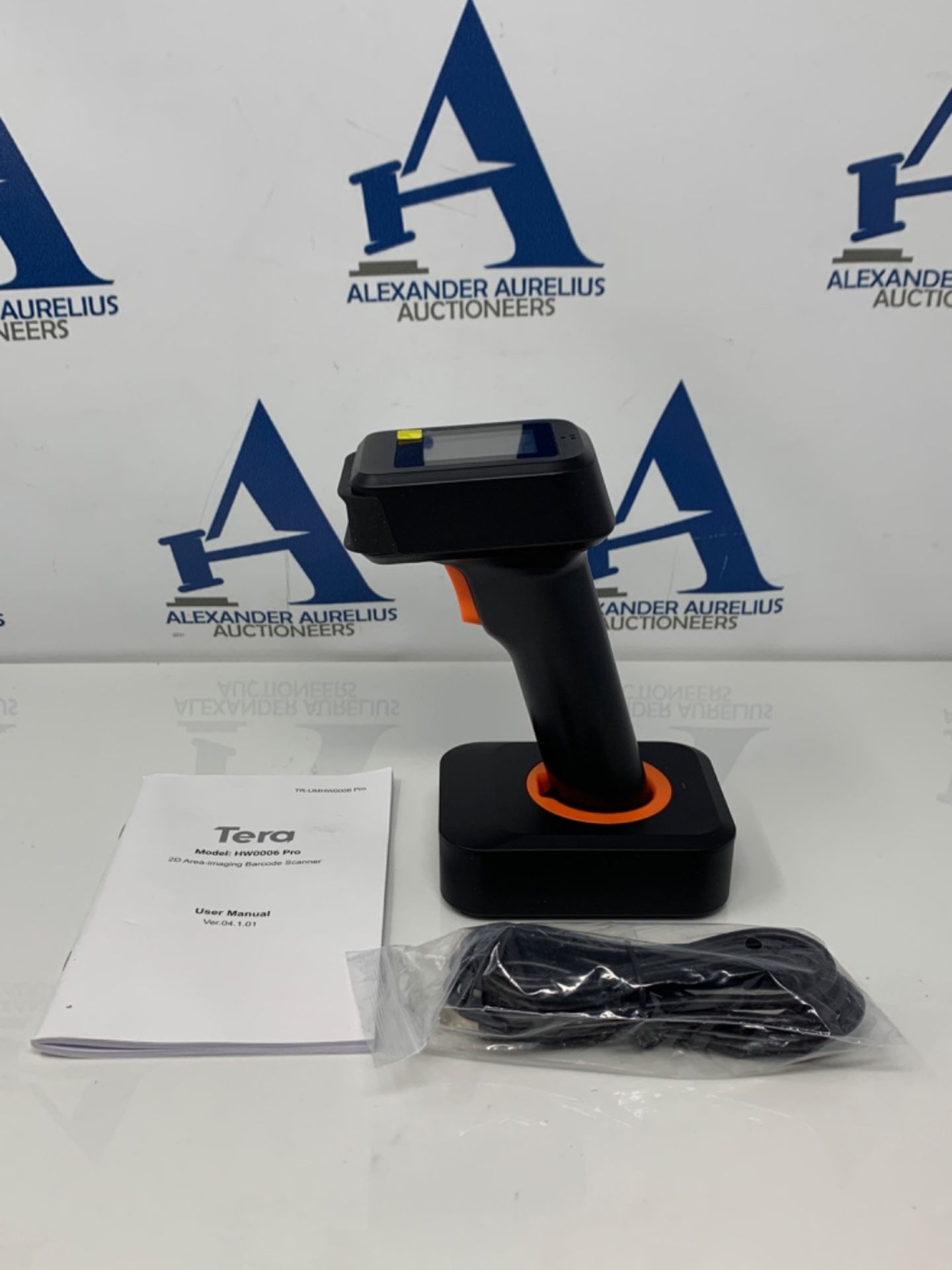 RRP £56.00 [INCOMPLETE] Tera 2D Barcode Scanner Wireless, Bluetooth QR Code Scanner, with Time Di - Bild 3 aus 3