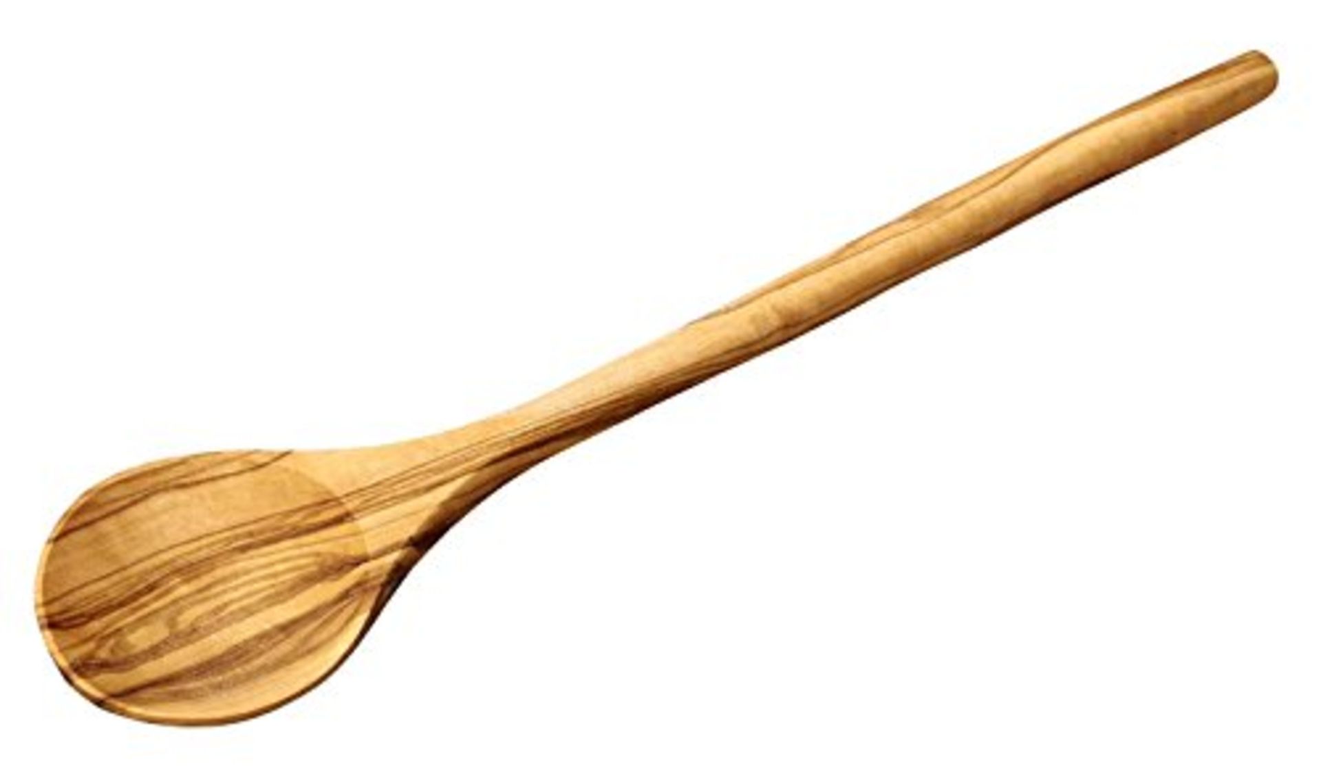 Naturally Med NM/OL042 Round Spoon,Brown,30 cm