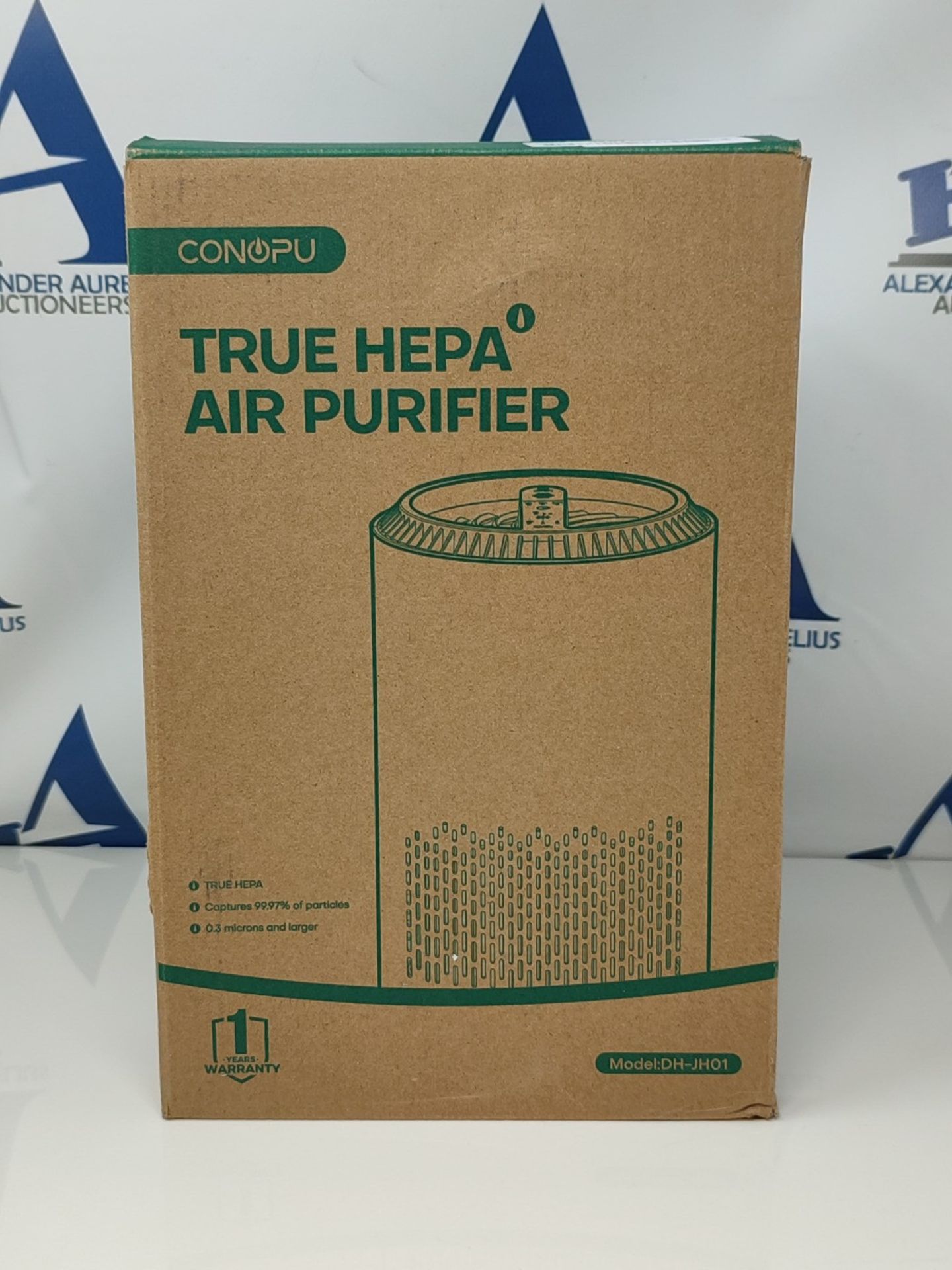 CONOPU Air Purifier for Home Bedroom with Hepa H13 99.97% Filter, Air Cleaner portable - Bild 2 aus 3