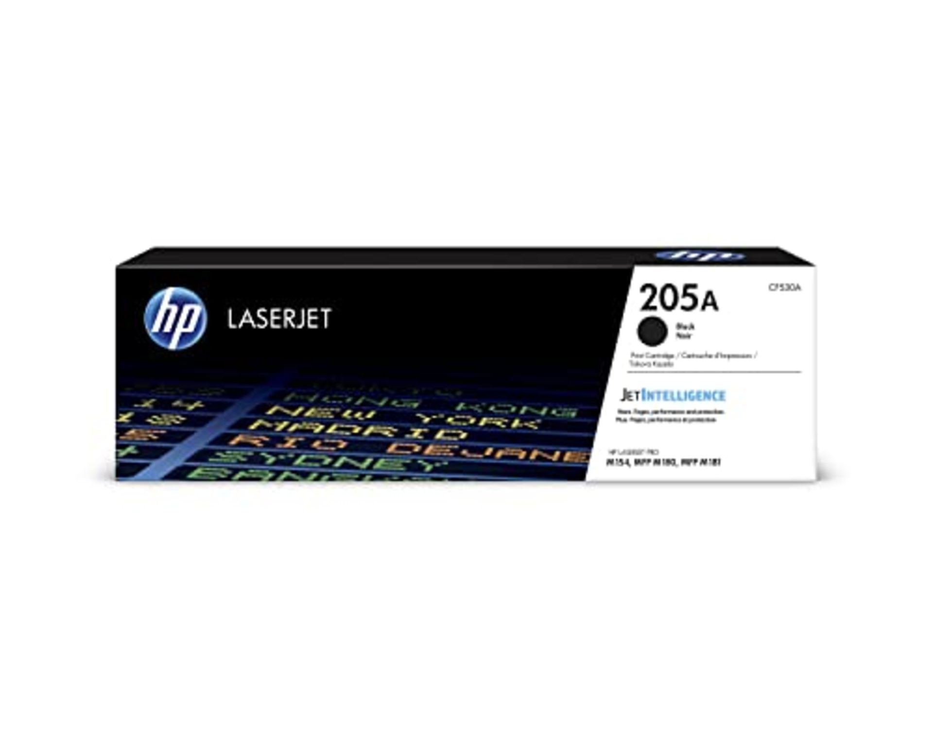 HP CF530A 205A LaserJet Toner Cartridge, Black, Single Pack