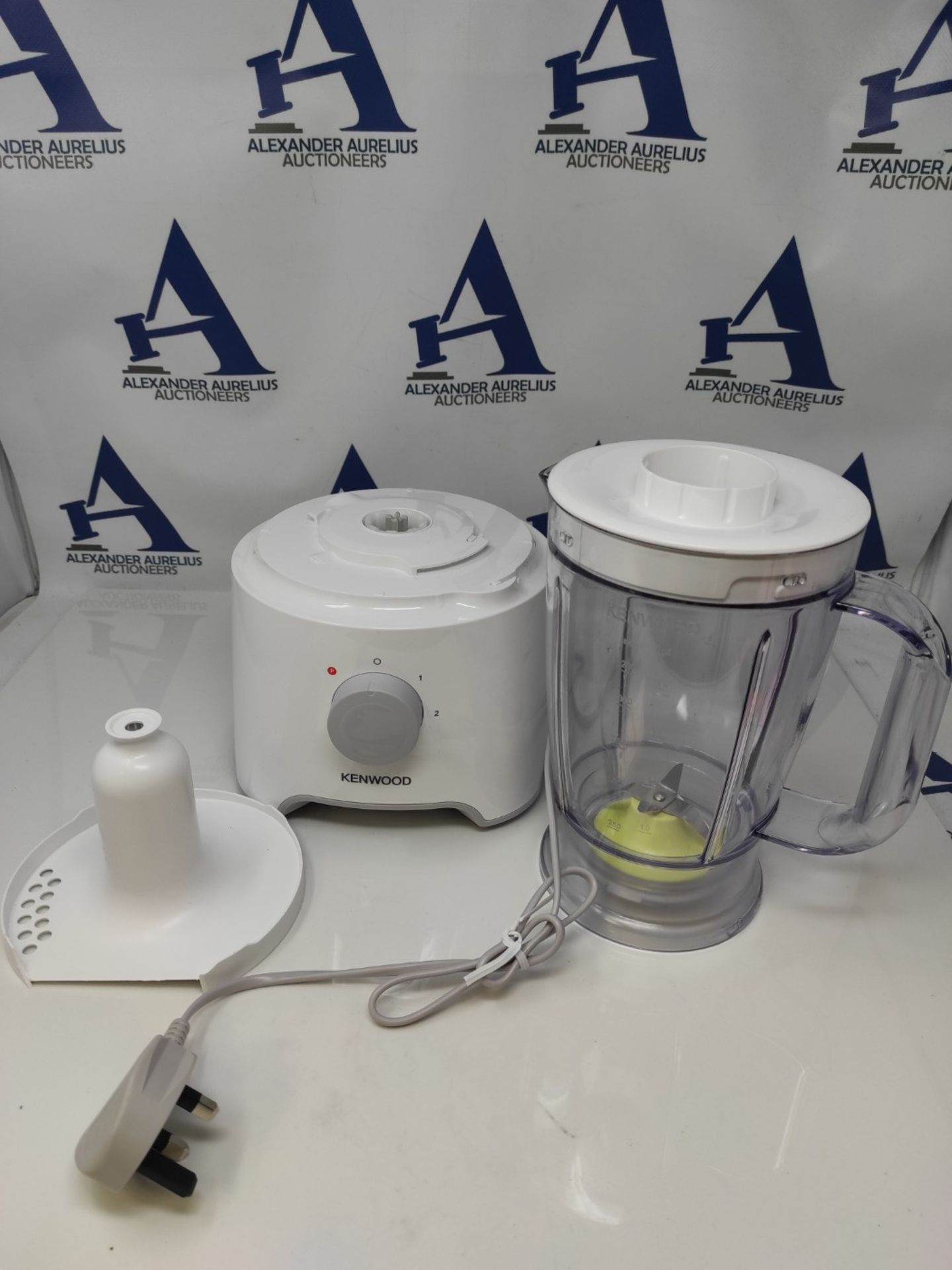 RRP £64.00 [INCOMPLETE] Kenwood Food Processor, 2.1L Bowl, 1.2 L Blender, Emulsifying, Knife Blad - Bild 2 aus 2