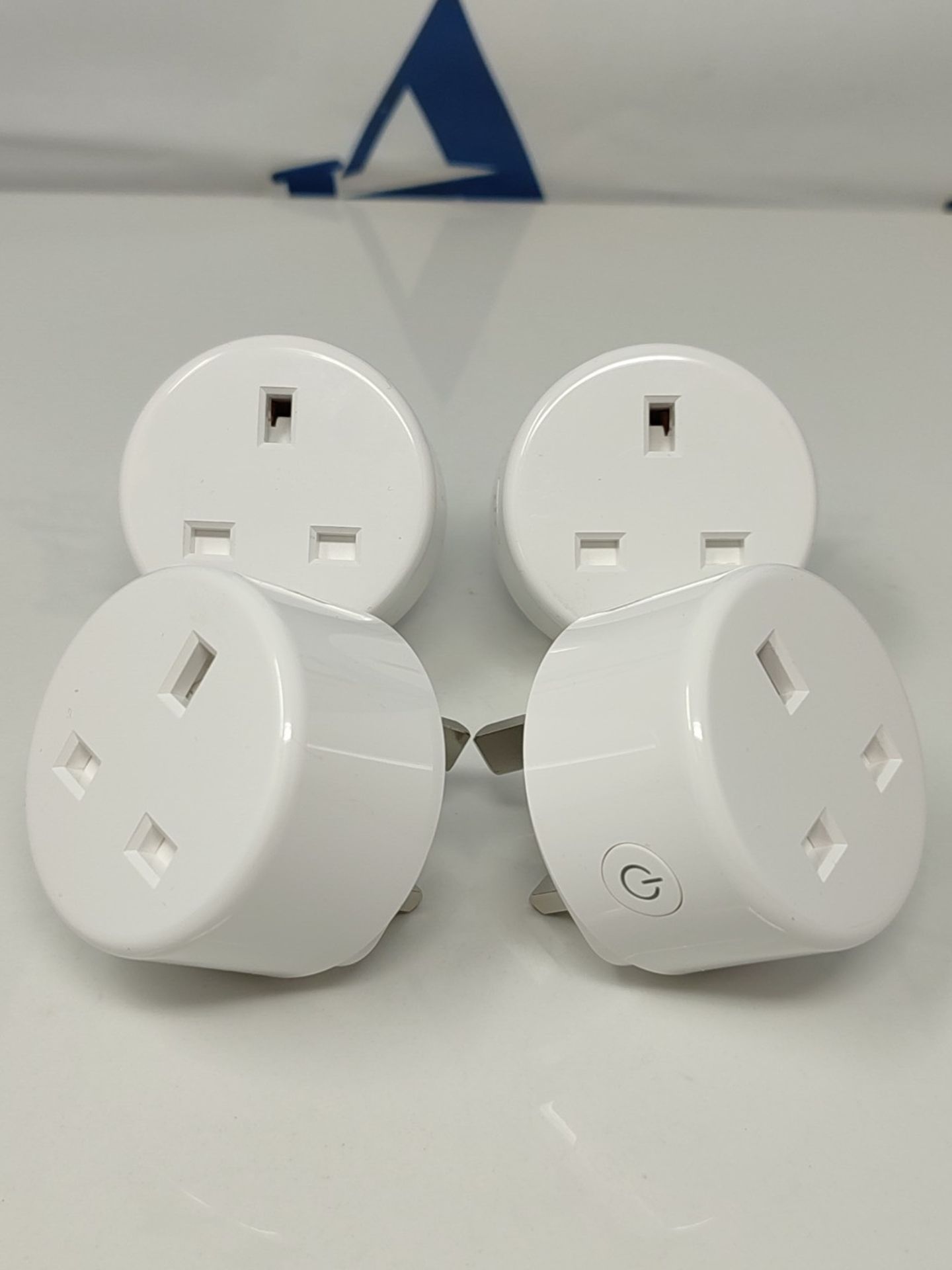OHMAX Smart Plug, Energy Monitoring Smart Wifi Plug Compatible with Alexa, Google Home - Image 2 of 2