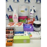 16 items of Pharmaceutical products and personal care:High5, Always, Johnsons and more