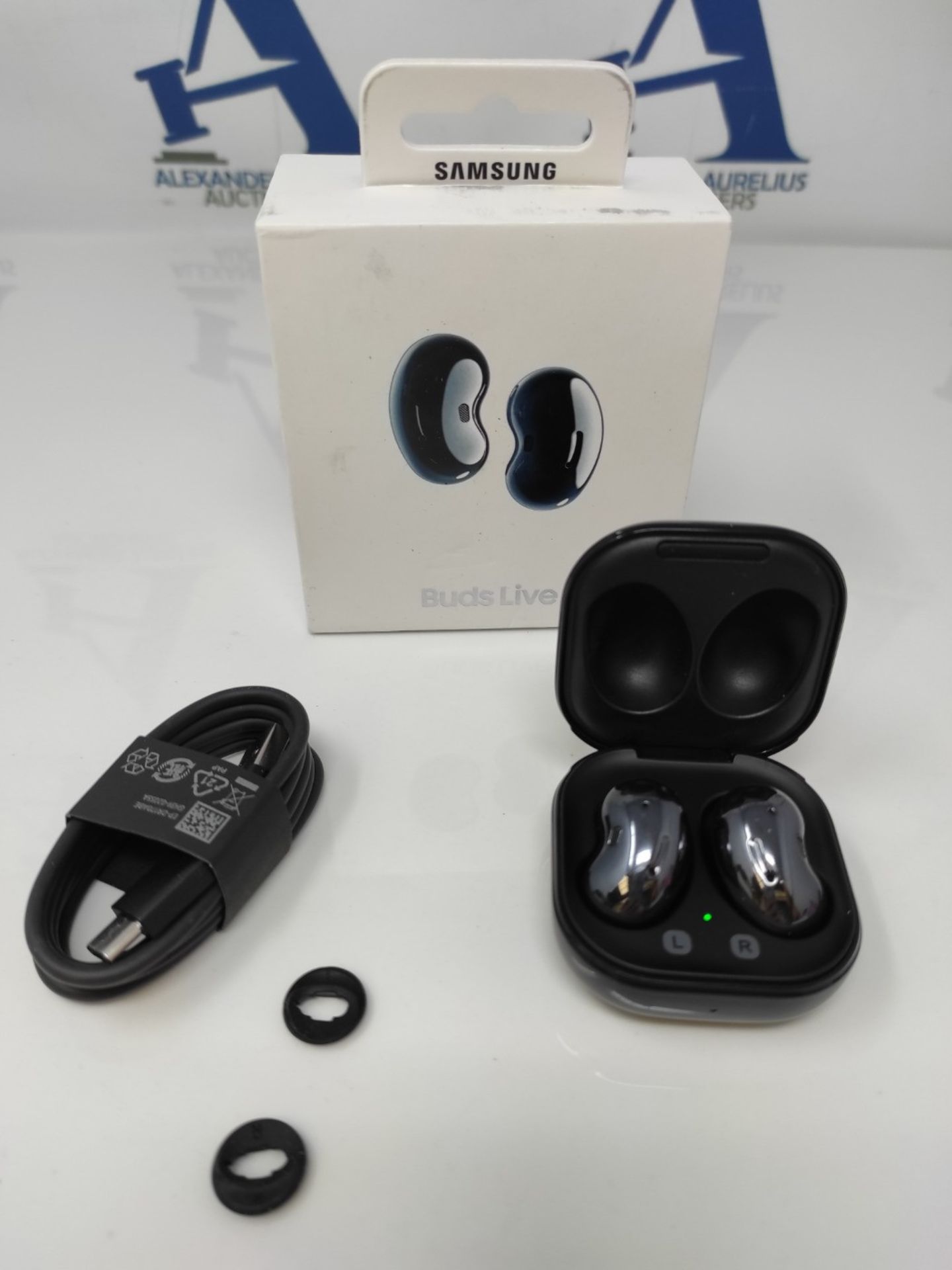 RRP £66.00 Samsung Galaxy Buds Live Wireless Earphones, Mystic Black (UK Version) - Image 2 of 3