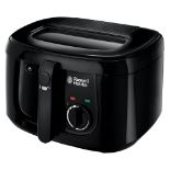 Russell Hobbs Electric Deep Fat Fryer, 2.5L capacity/can cook 1kg food, Carbon odour f