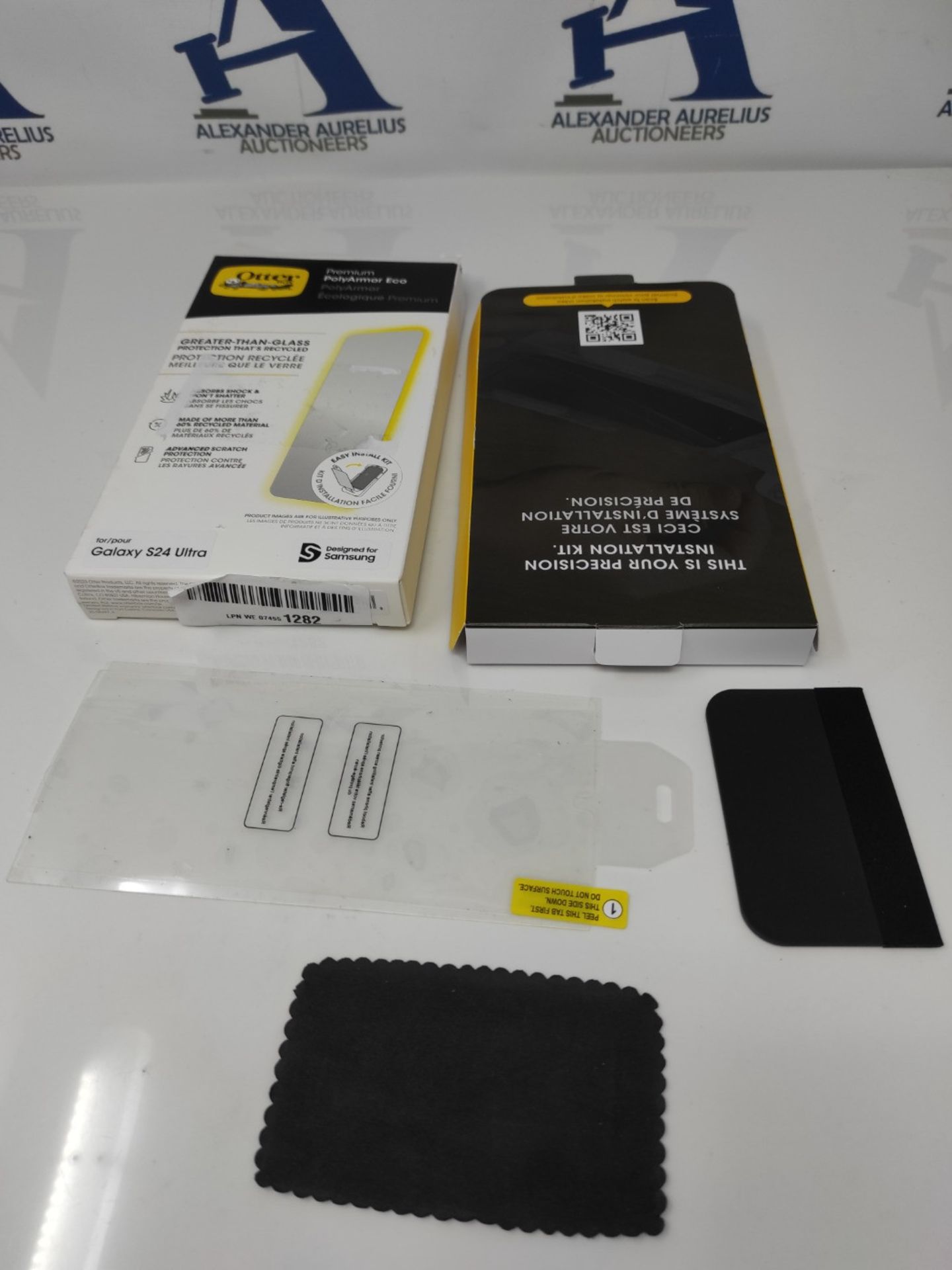 OtterBox Premium PolyArmour Eco Screen Protector for Samsung Galaxy S24 Ultra, Ultra S - Image 2 of 2