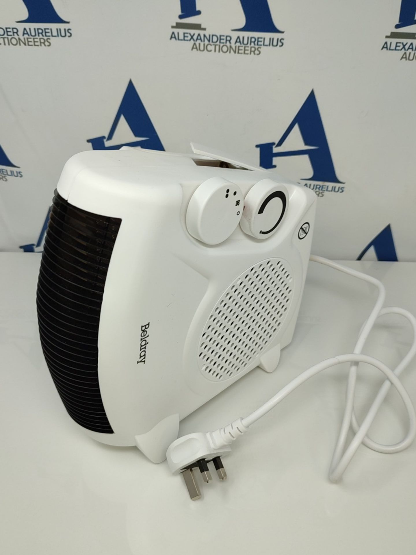 Beldray EH0569SSTK Electric Flatbed Fan Heater  Upright Heater with 2 Heat Settings - Image 2 of 2