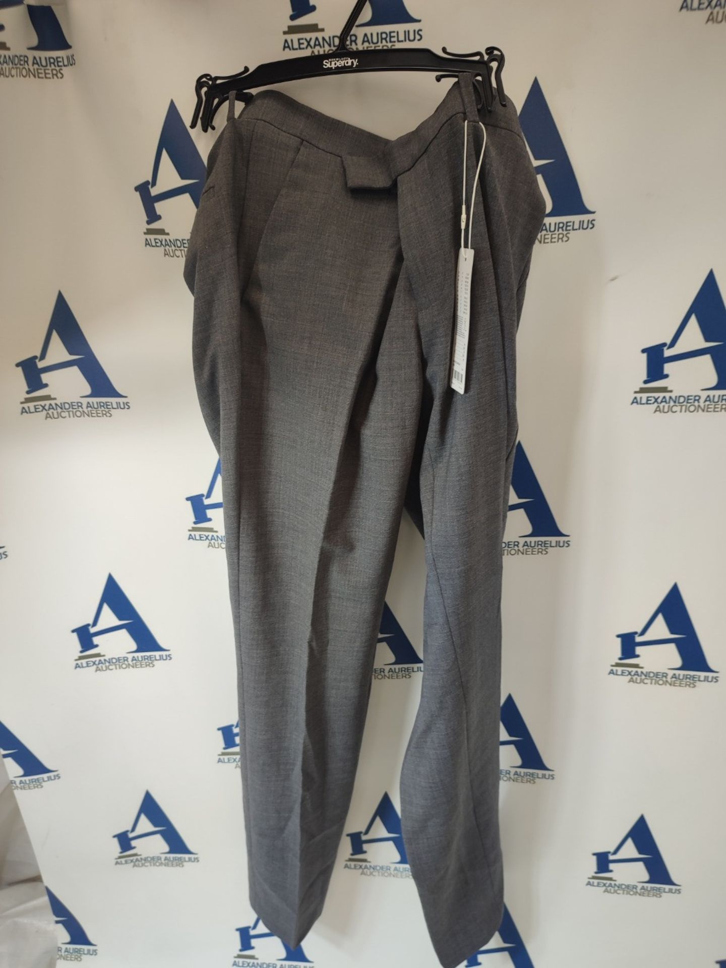 ESPRIT Men's Active Suit Trousers, Grey (Dark Grey), 46 - Image 2 of 3