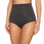 Dim Women's Control Plus Plain Control Knickers, Black - Black, 12 (Manufacturer Size: