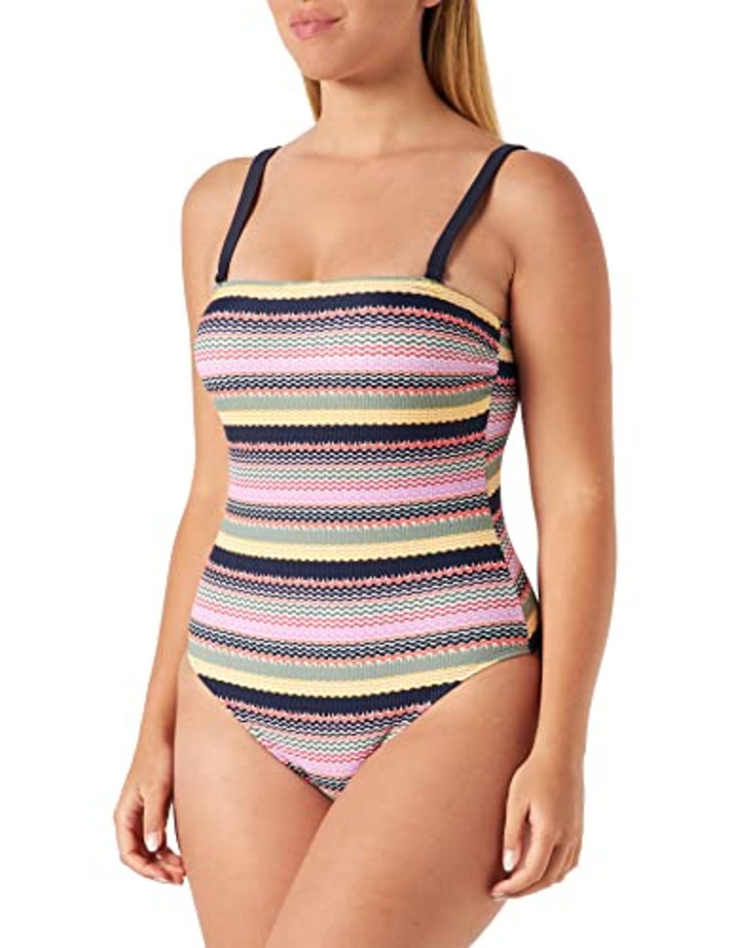 ESPRIT Bodywear Women's Antigua Beach pad.Swimsuit One Piece Swimsuit, Navy 3, 42