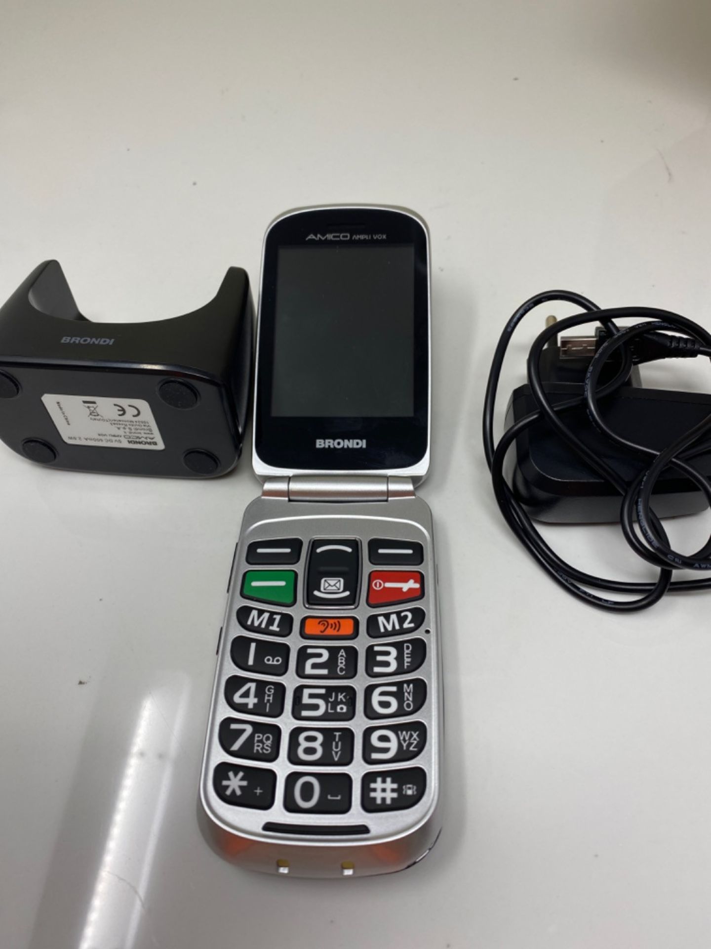 RRP £65.00 BRONDI AMICO AMPLI VOX BLACK SILVER DUAL SIM - Image 2 of 2