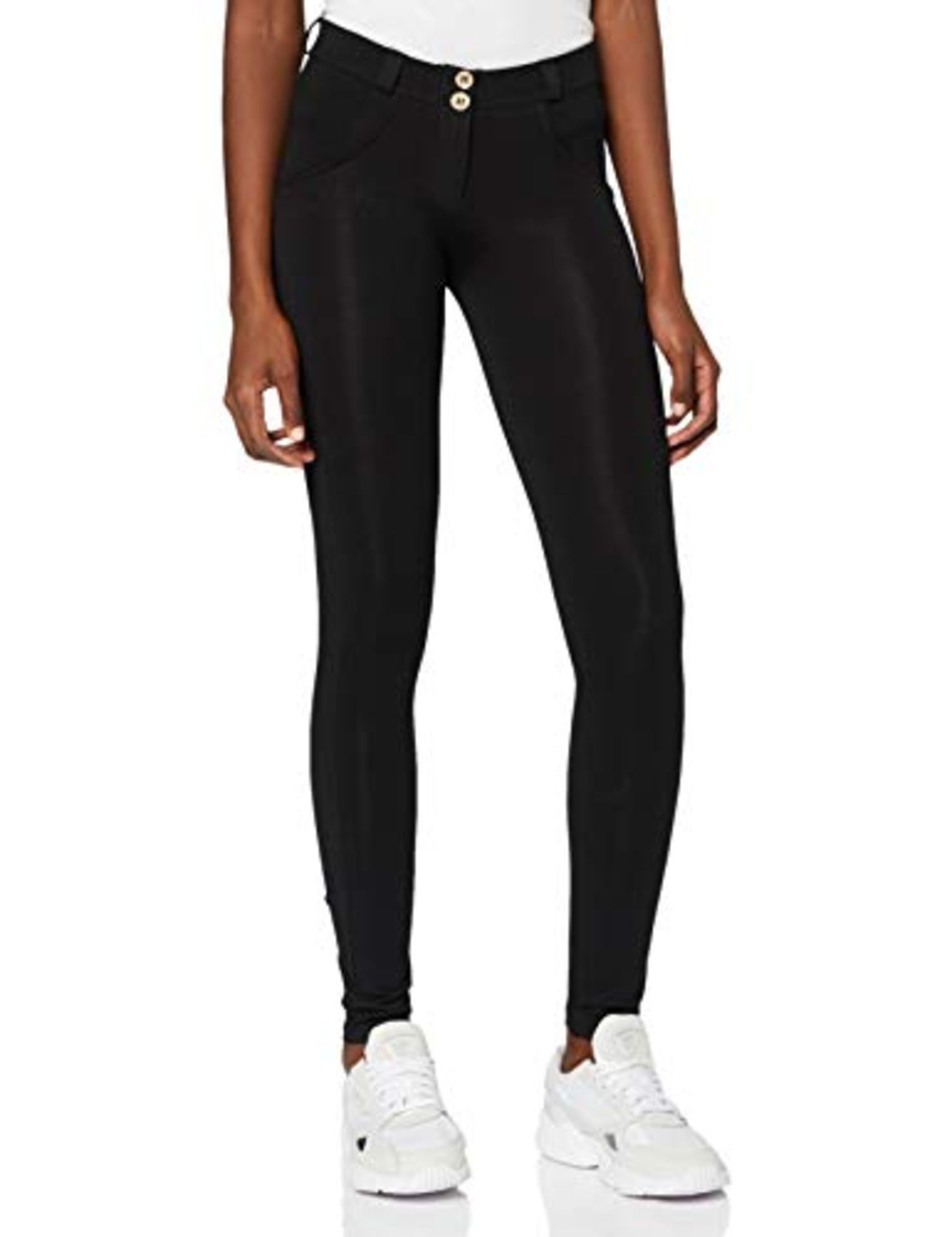 RRP £70.00 Freddy Women's Wrup1rc001 Trousers, Black (Black N0), 40 (Manufacturer Size: Large)