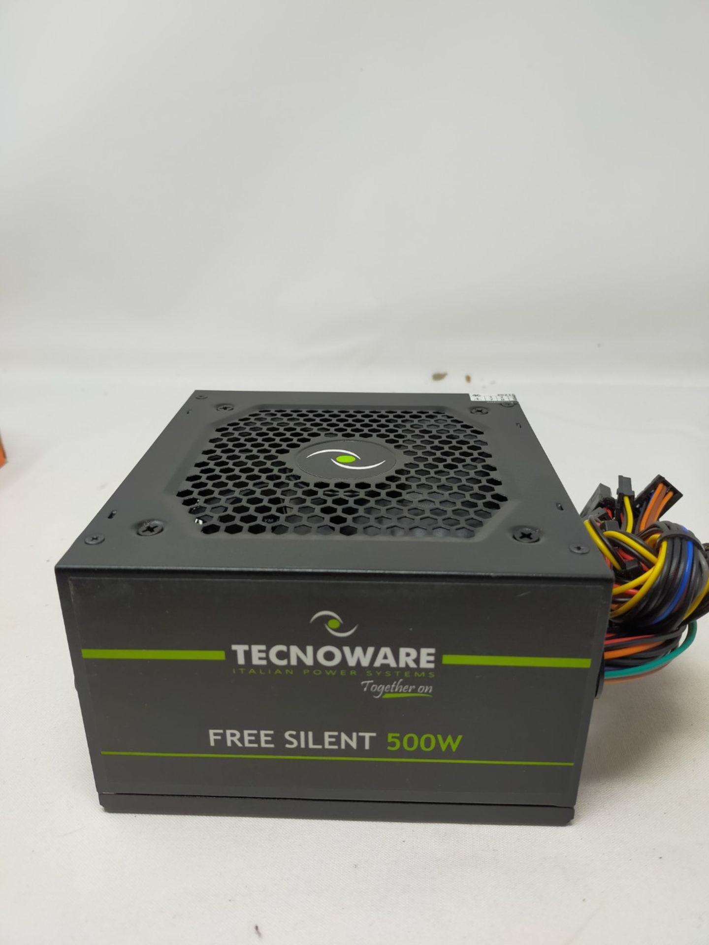 Tecnoware ATX-Netzteil 500W fÃ¼r PC - Leises LÃ¼fterrad 12 cm - Steckverbinder 2 x - Image 3 of 3