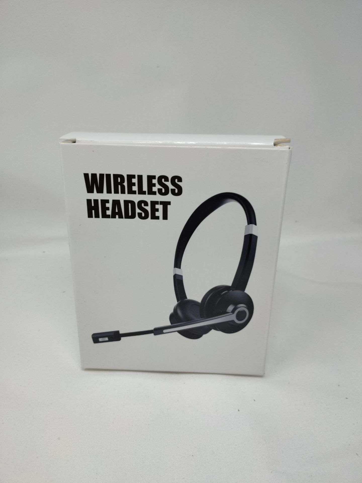 Casque Bluetooth avec Microphone, V5.0 Casque sans Fil Mains Libres avec Mic Mute pour - Image 2 of 3