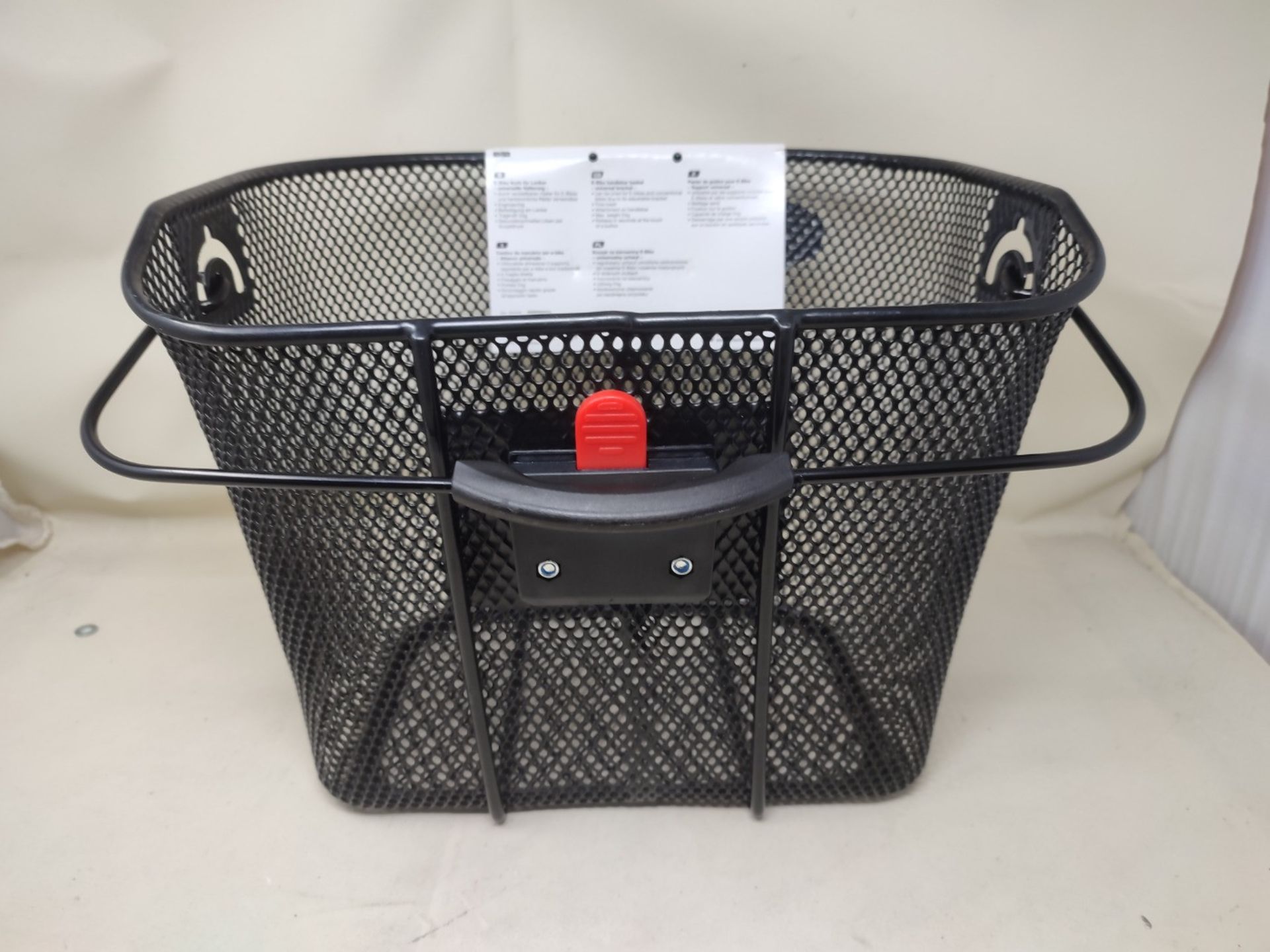 Fischer Unisex - Adult's Korb E-Bike Basket, Black, Normal - Image 3 of 3