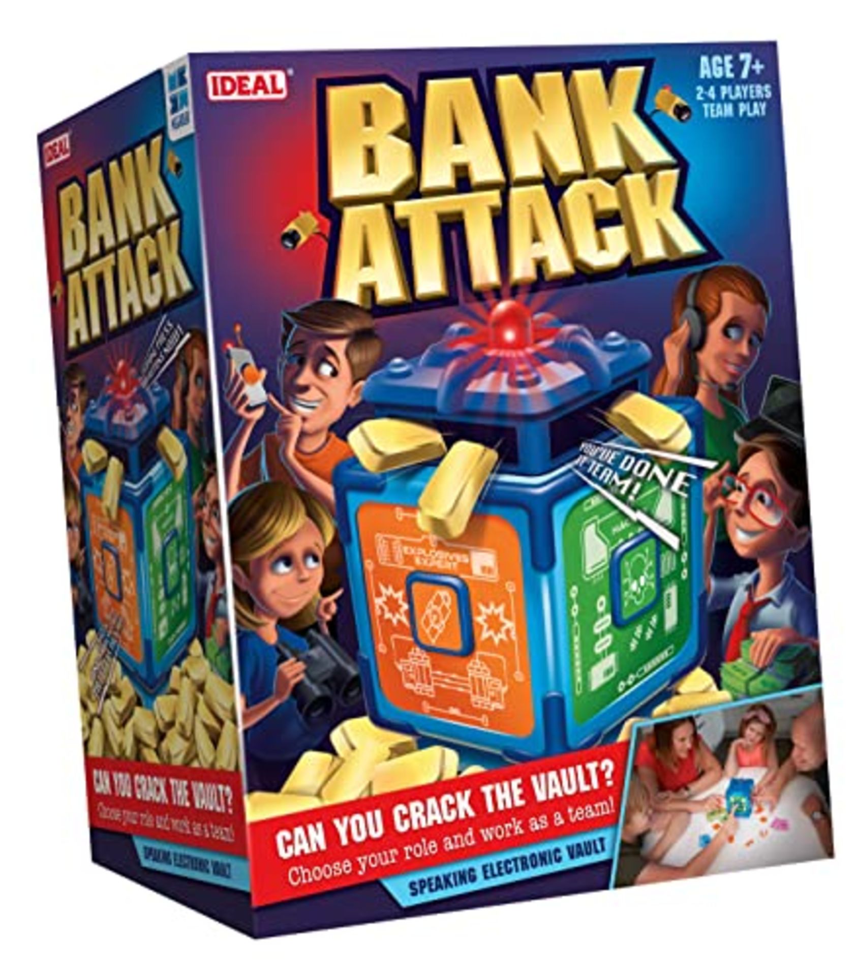 John Adams 10790 Bank Attack Game, Multi