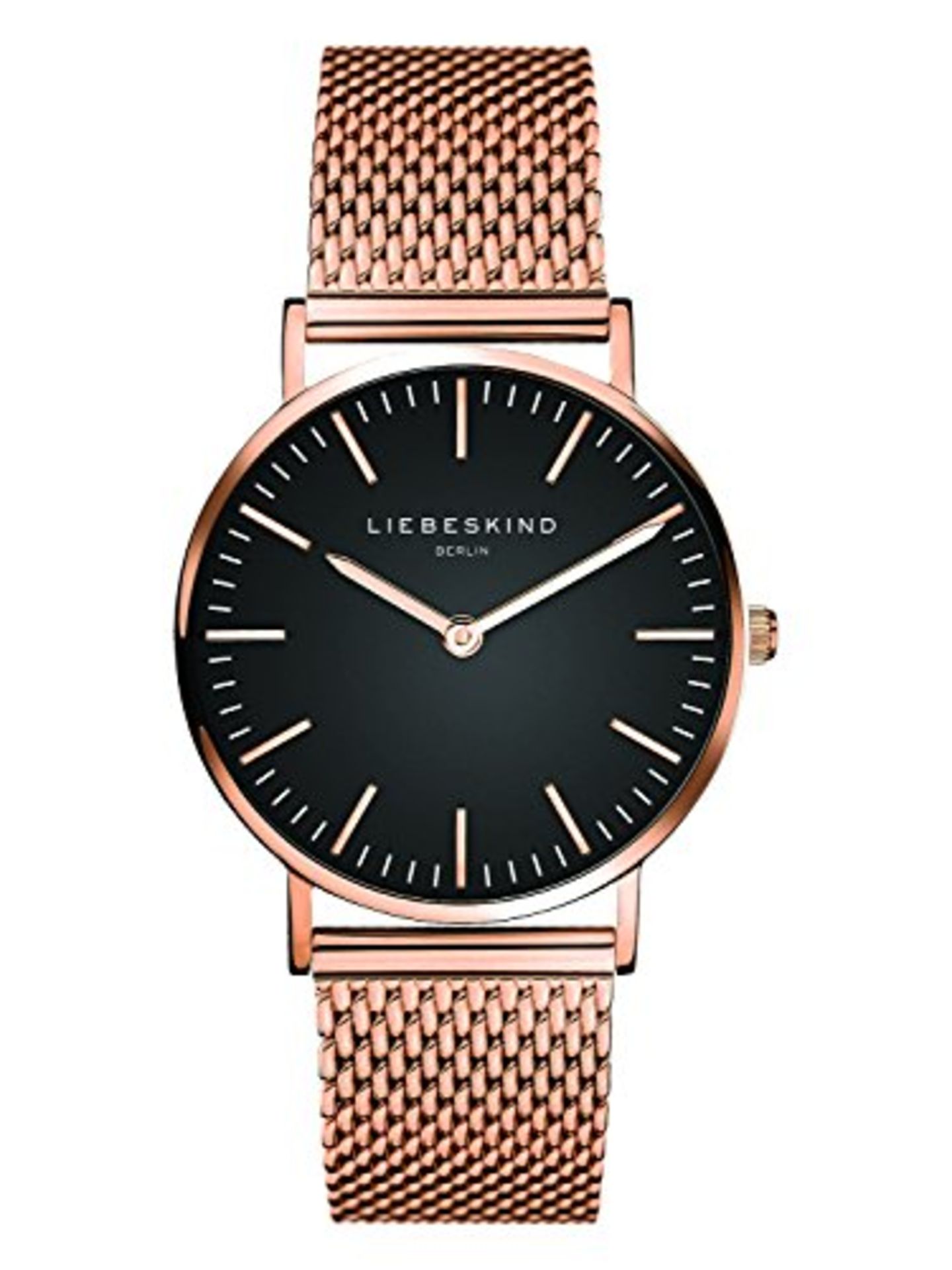 RRP £67.00 Liebeskind Berlin women's analogue quartz wristwatch with stainless steel bracelet LT-