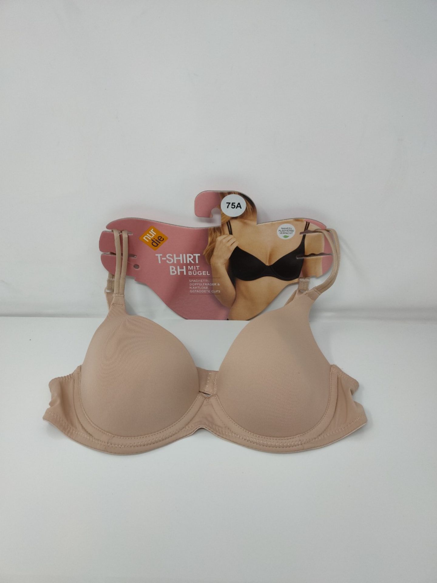 Nur Die Women's BH T-Shirt Bra, Beige (Skin 369), 34A - Bild 2 aus 3