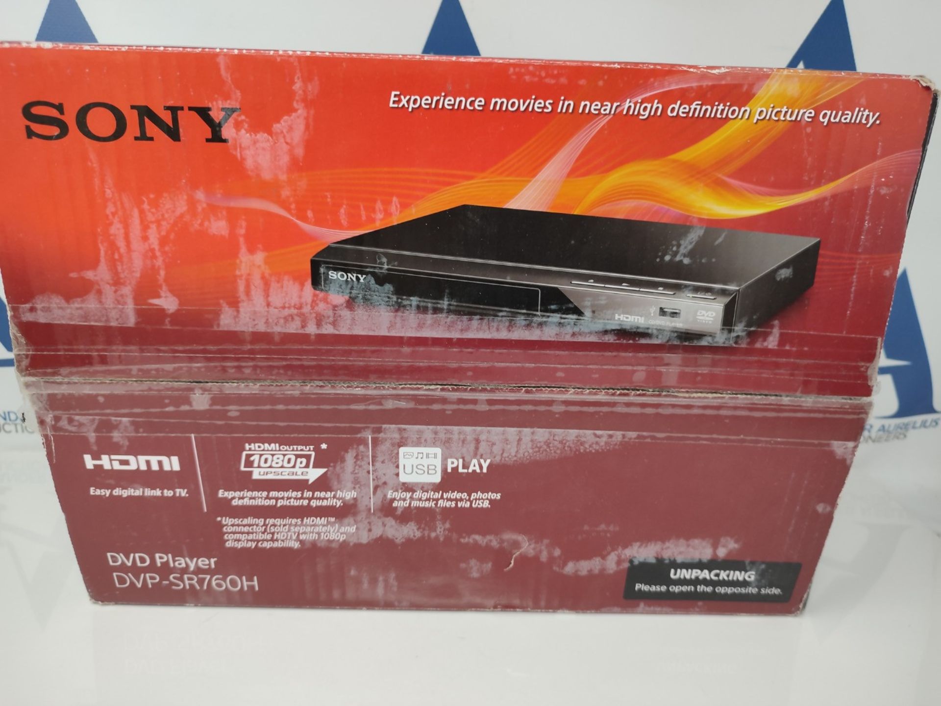 Sony DVPSR760H DVD Upgrade Player (HDMI, 1080 Pixel Upscaling, USB Connectivity), Blac - Bild 2 aus 3