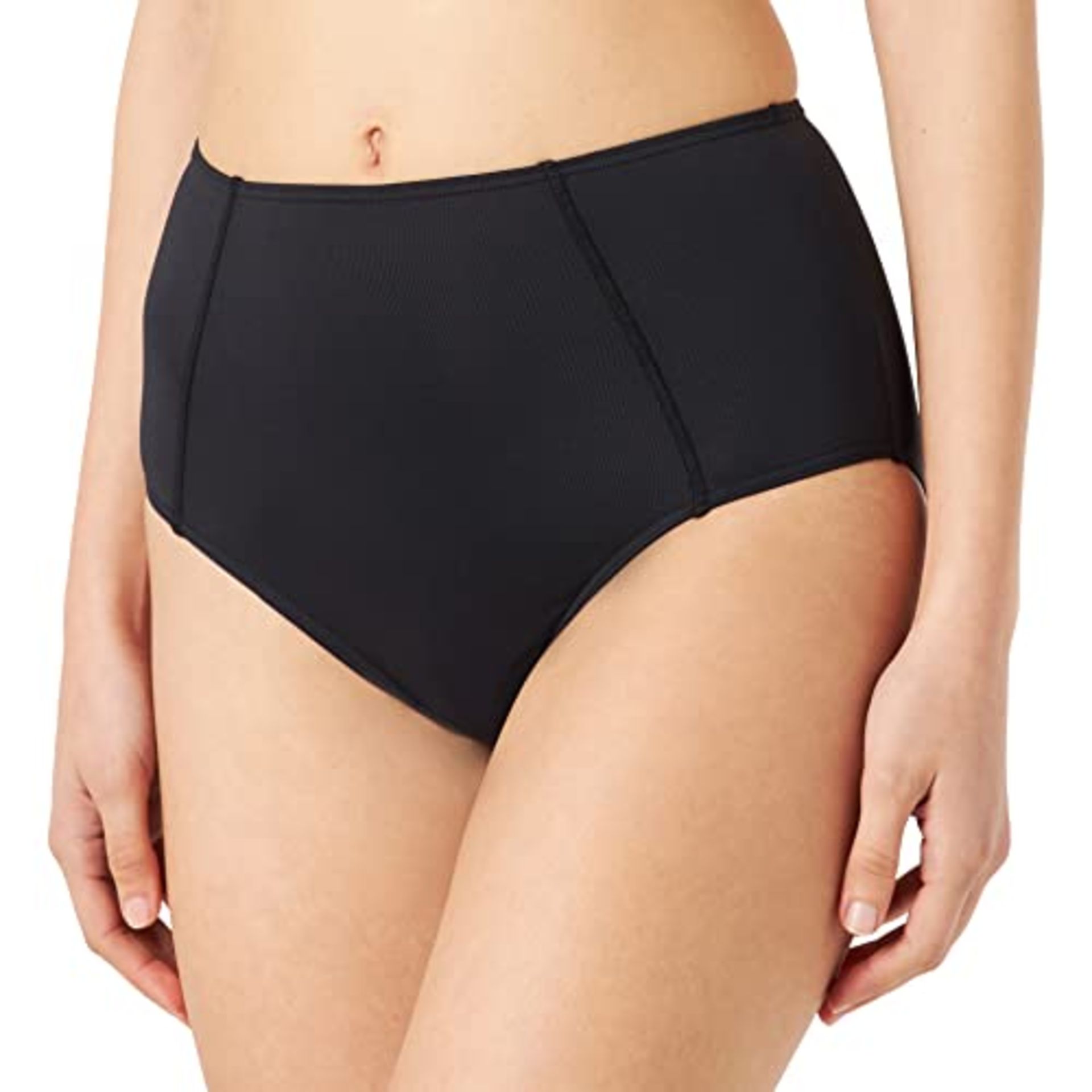 ESPRIT Bodywear Women's TURA Beach AY RCS highw.Brief Bikini Bottoms, Black, 42
