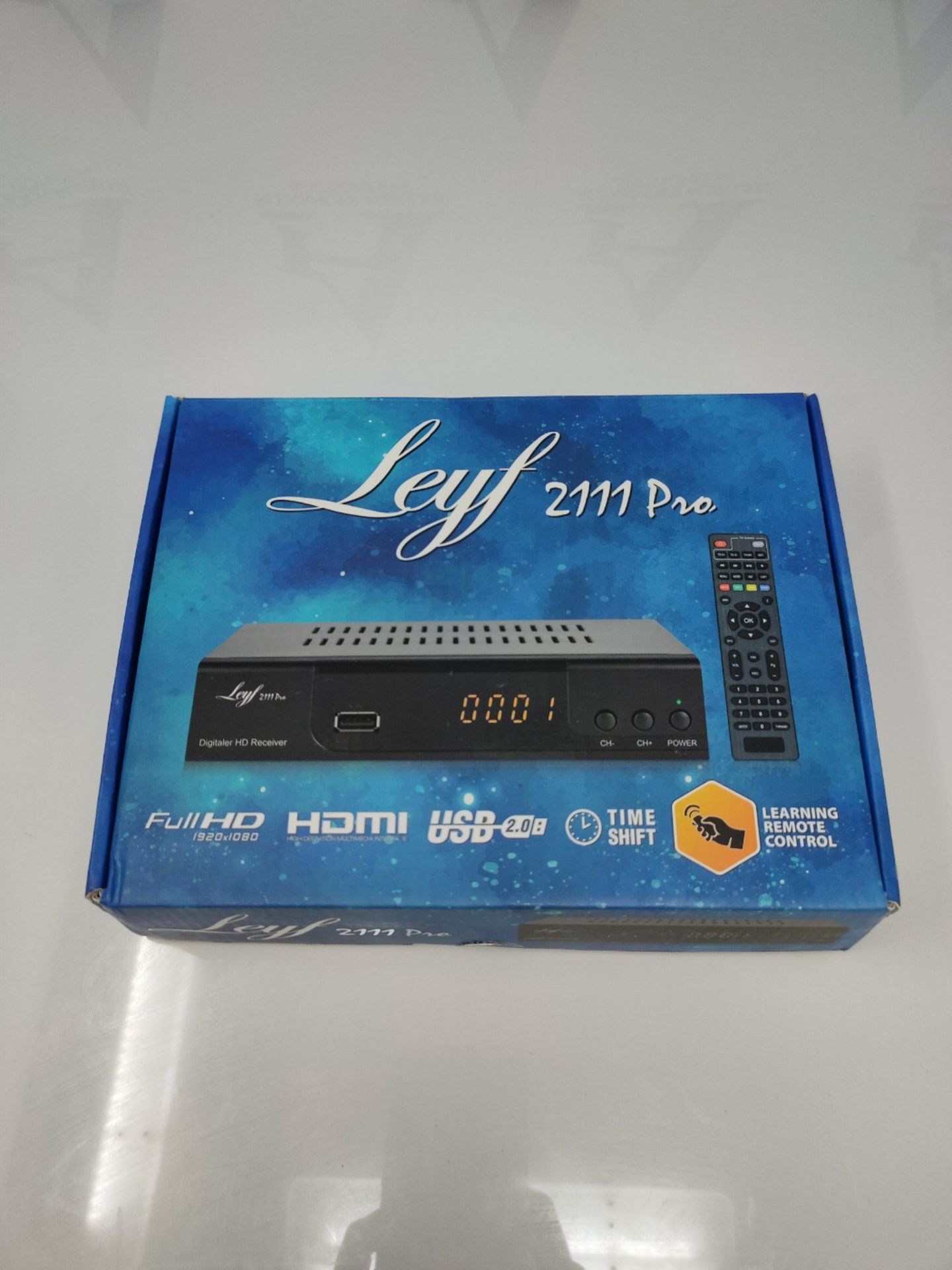 hd-line Leyf 2111 Pro Ricevitore via cavo ricevitore ricevitore per TV digitale via ca - Image 2 of 3