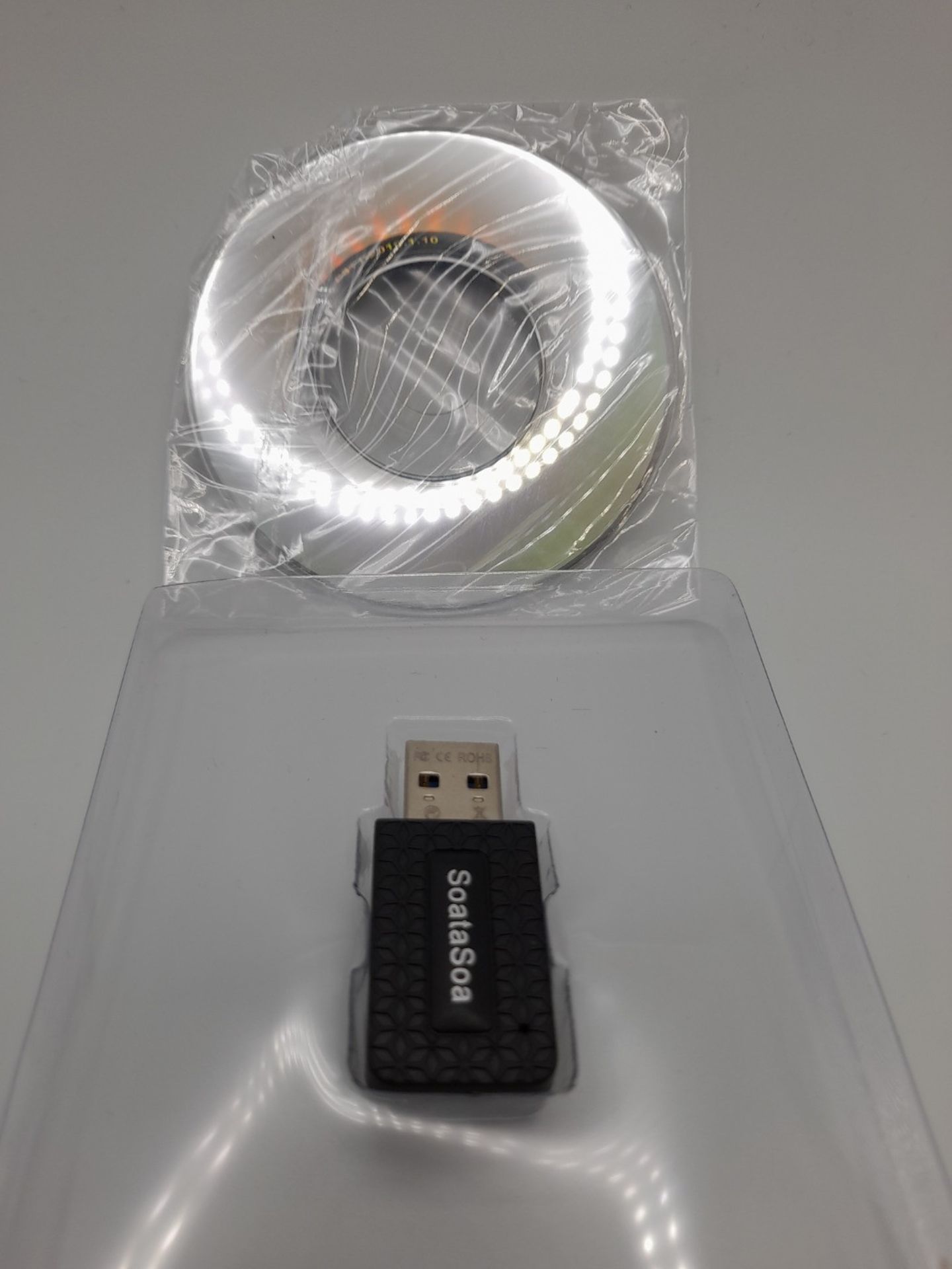 Soatasoa Wlan Adapter 1200Mbit/S (5.8G/867Mbps+2.4G/300Mbps), Wifi Adapter Usb 3.0 Ac - Image 2 of 2