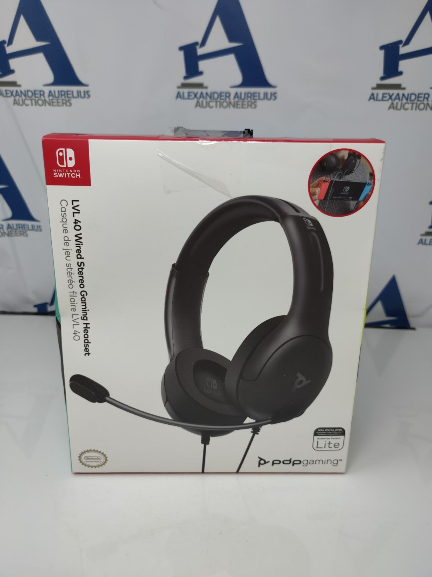 PDP Gaming LVL40 Stereo Headset with Mic for Nintendo Switch - PC, iPad, Mac, Laptop C - Image 2 of 3