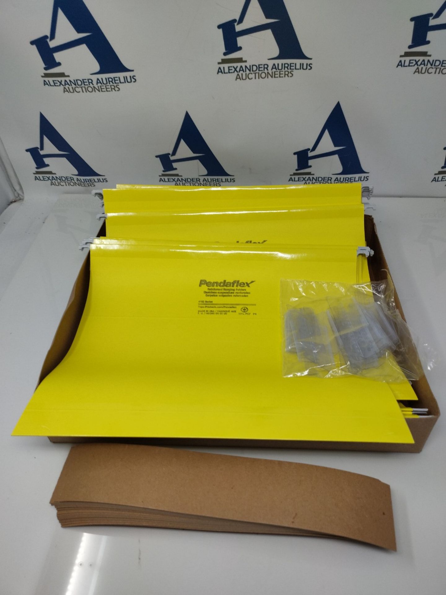 Pendaflex Extra Capacity Reinforced Hanging Folders, Letter Size, Yellow, 25 per Box ( - Image 3 of 3