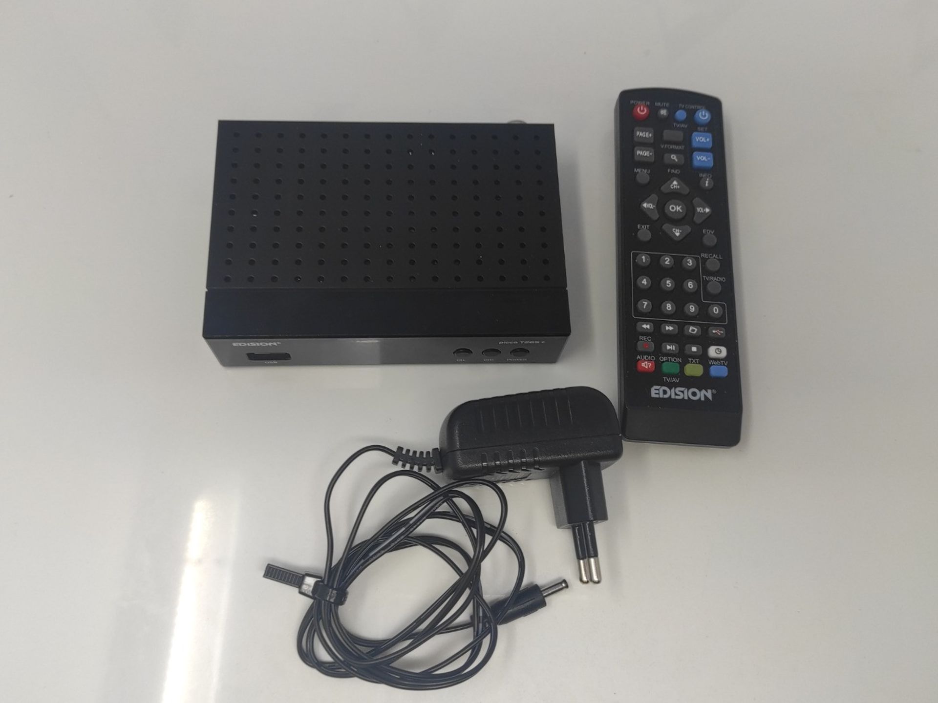 EDISION PICCO T265 pro Terrestrial & Cable Receiver DVB-T2/C H265 HEVC FTA Full HD, PV - Image 3 of 3