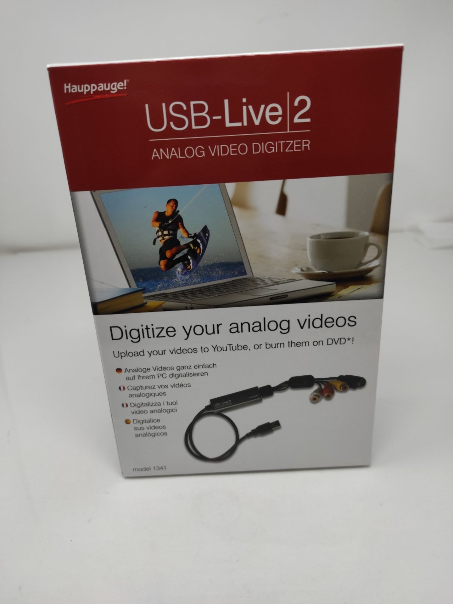 Hauppauge WinTV-USBlive2 01341 USB analog audio-video grabber, converter for digitizin - Image 2 of 3
