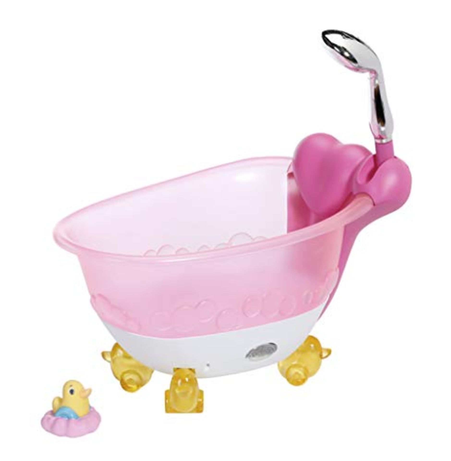 BABY born Bath - Bathtub with Real Light & Sound Effects - For Small Hands - Includes