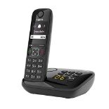 Gigaset AS690A - cordless telephone with answering machine - large, high-contrast disp