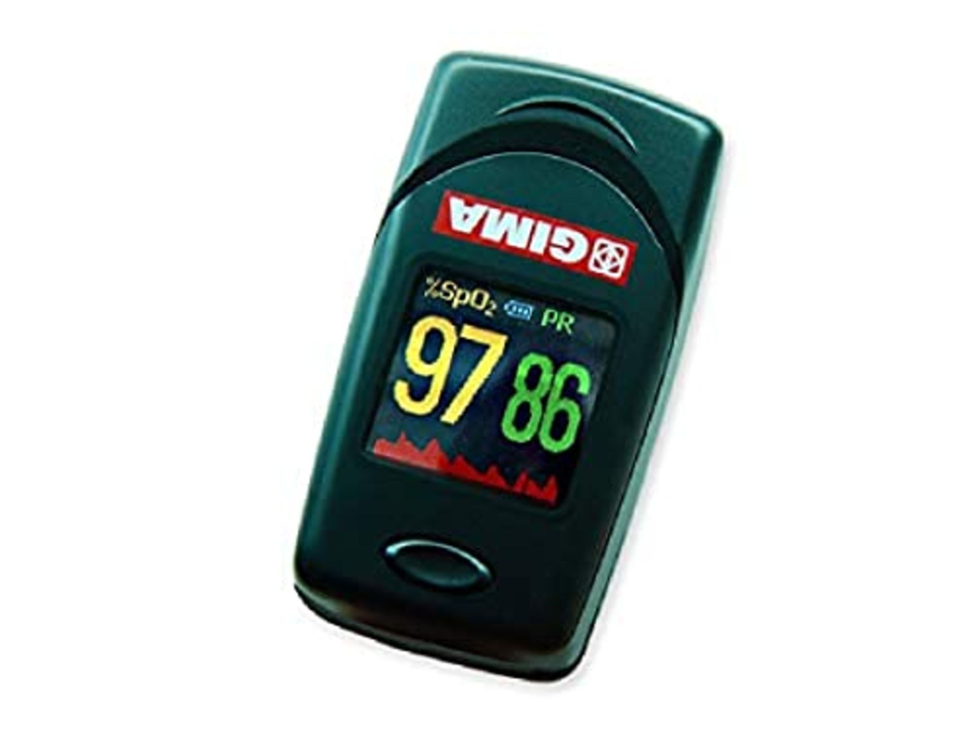 GIMA Oxy-6 Fingertip Pulse Oximeter, Diameter 10-22 mm, Portable, Detects Saturation,